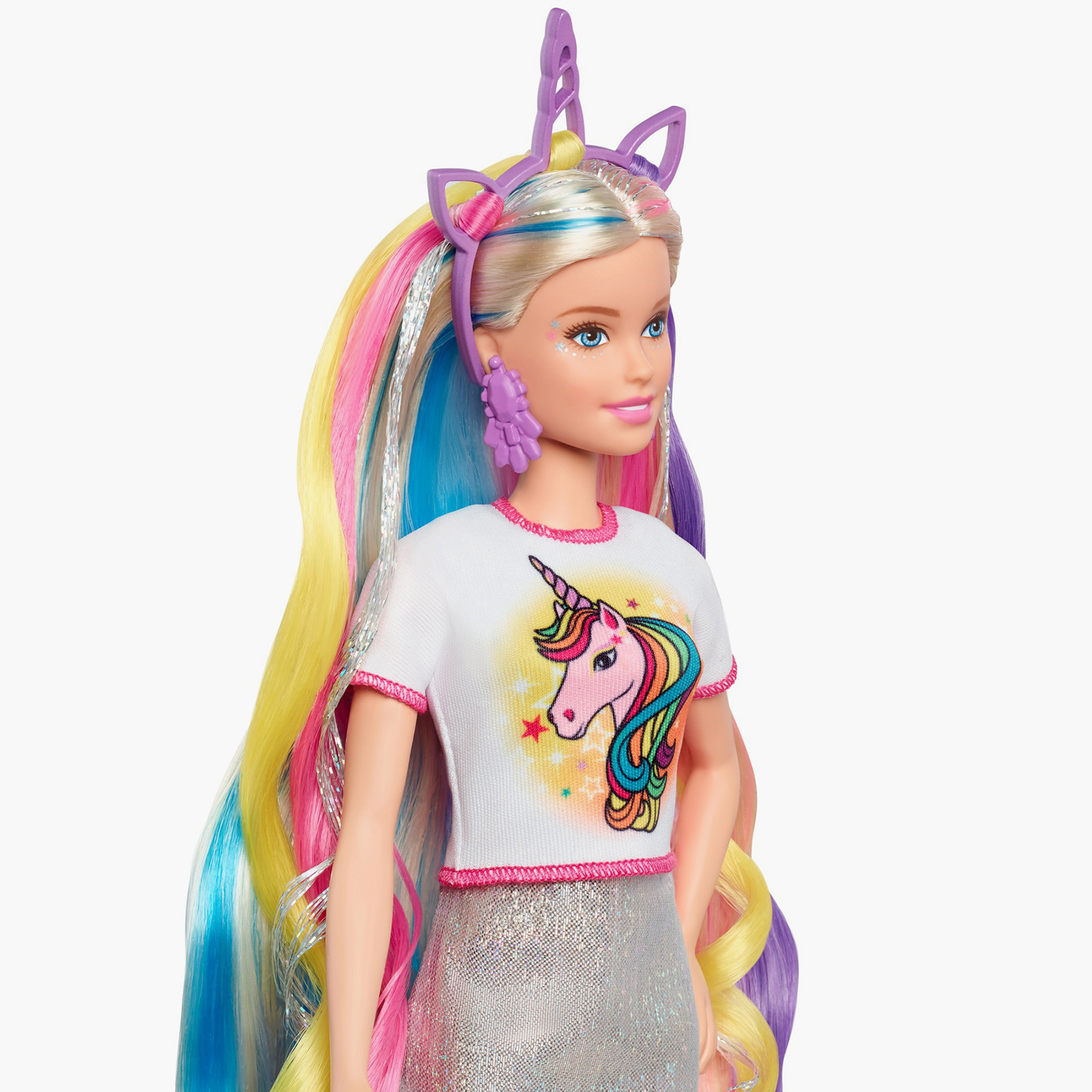 مجموعة لعب دمية فانتسي هير من باربي-toys-dollsandplaysets-dollplaysets-image-5