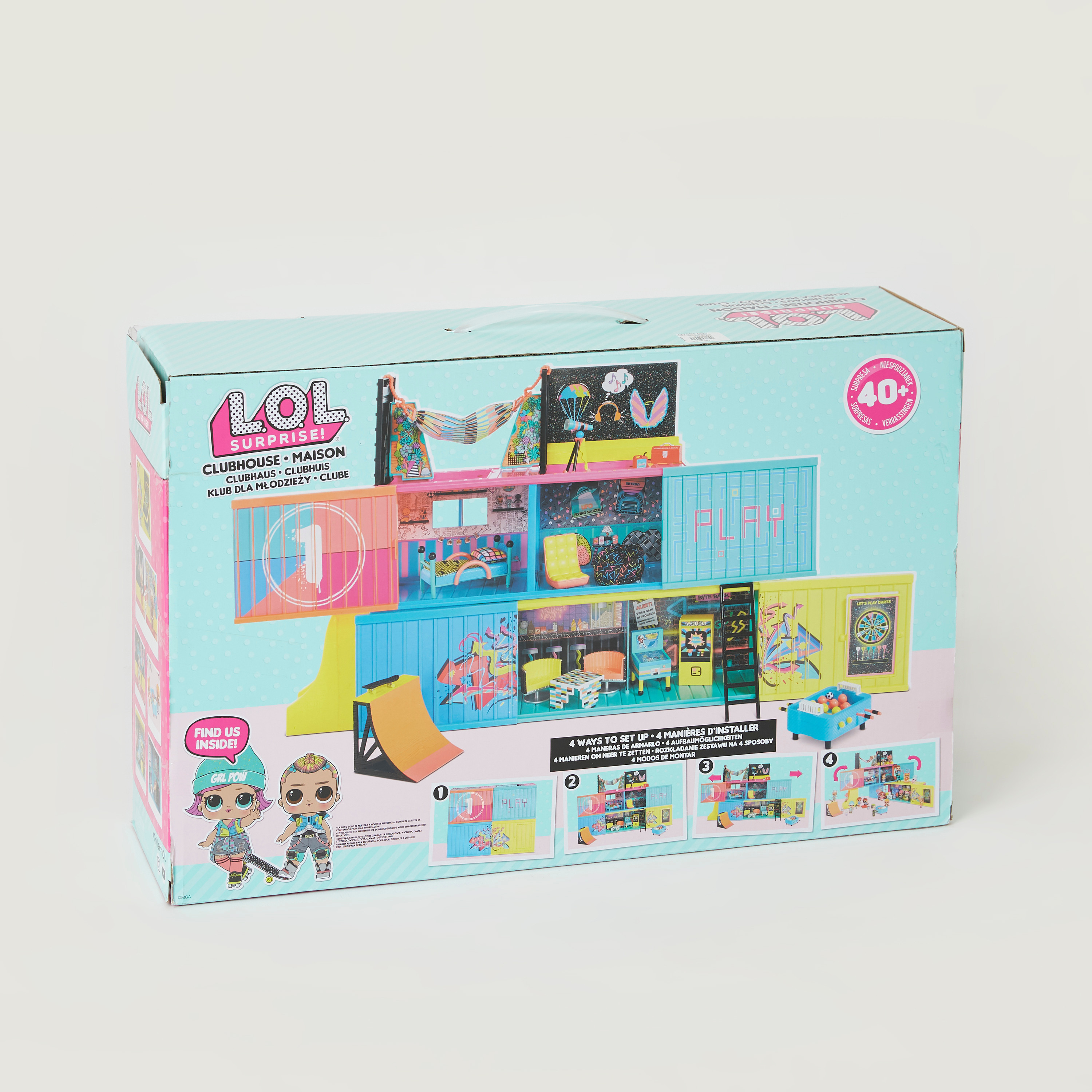 L.O.L. Surprise! Maison Clubhouse Playset-toys-dollsandplaysets-dollhouses-image-9