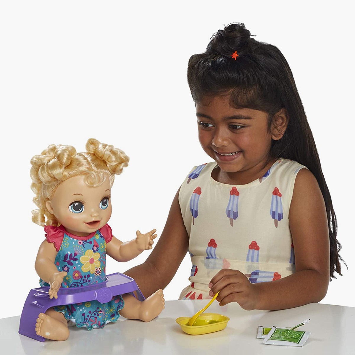 Buy Hasbro Happy Hungry Baby Doll Set Online Babyshop UAE