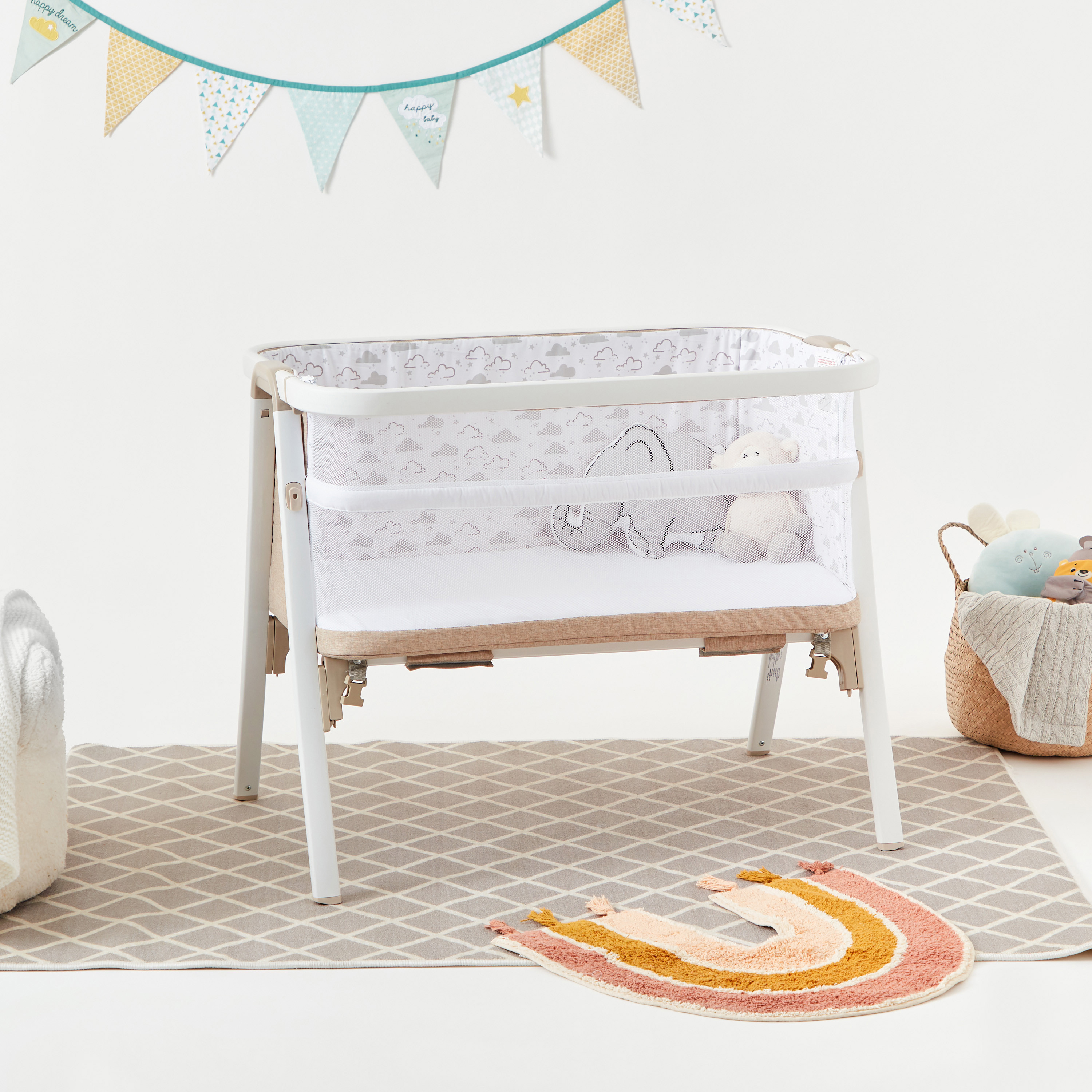 Moses basket hot sale co sleeper