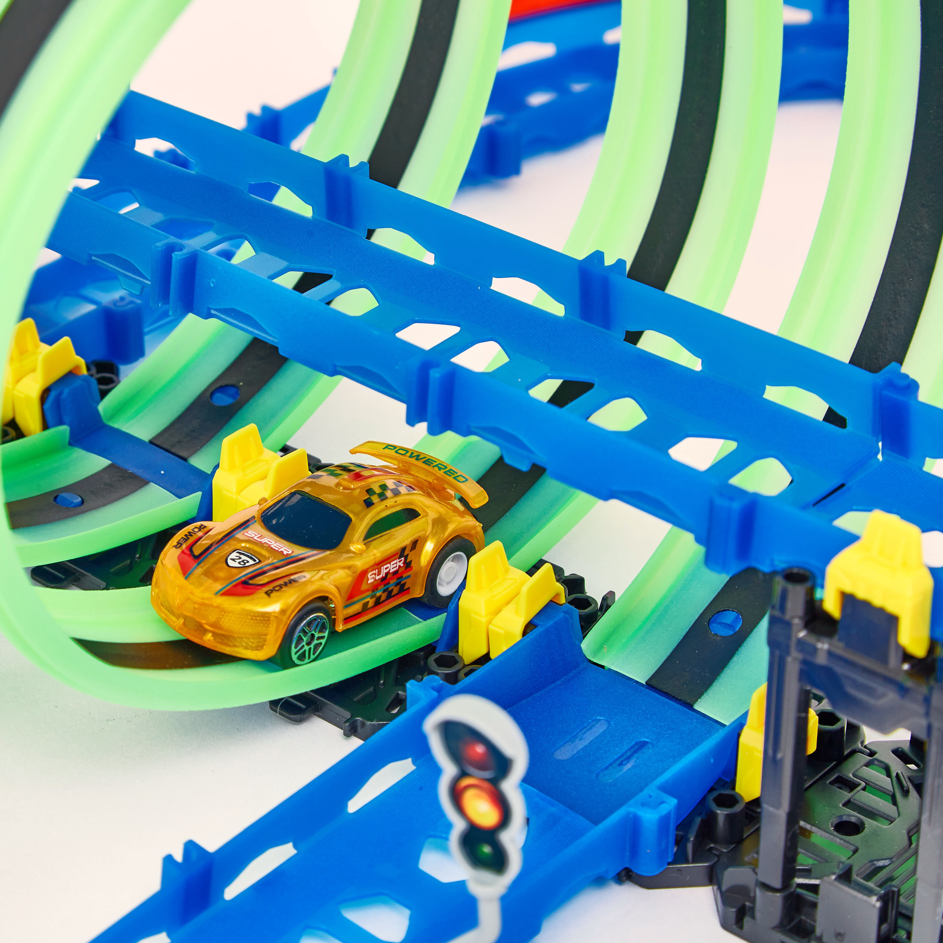 Tengleader Glow Power 61-Pieces Speed Track Racer Set-toys-playvehicles-vehicleplaysets-image-5