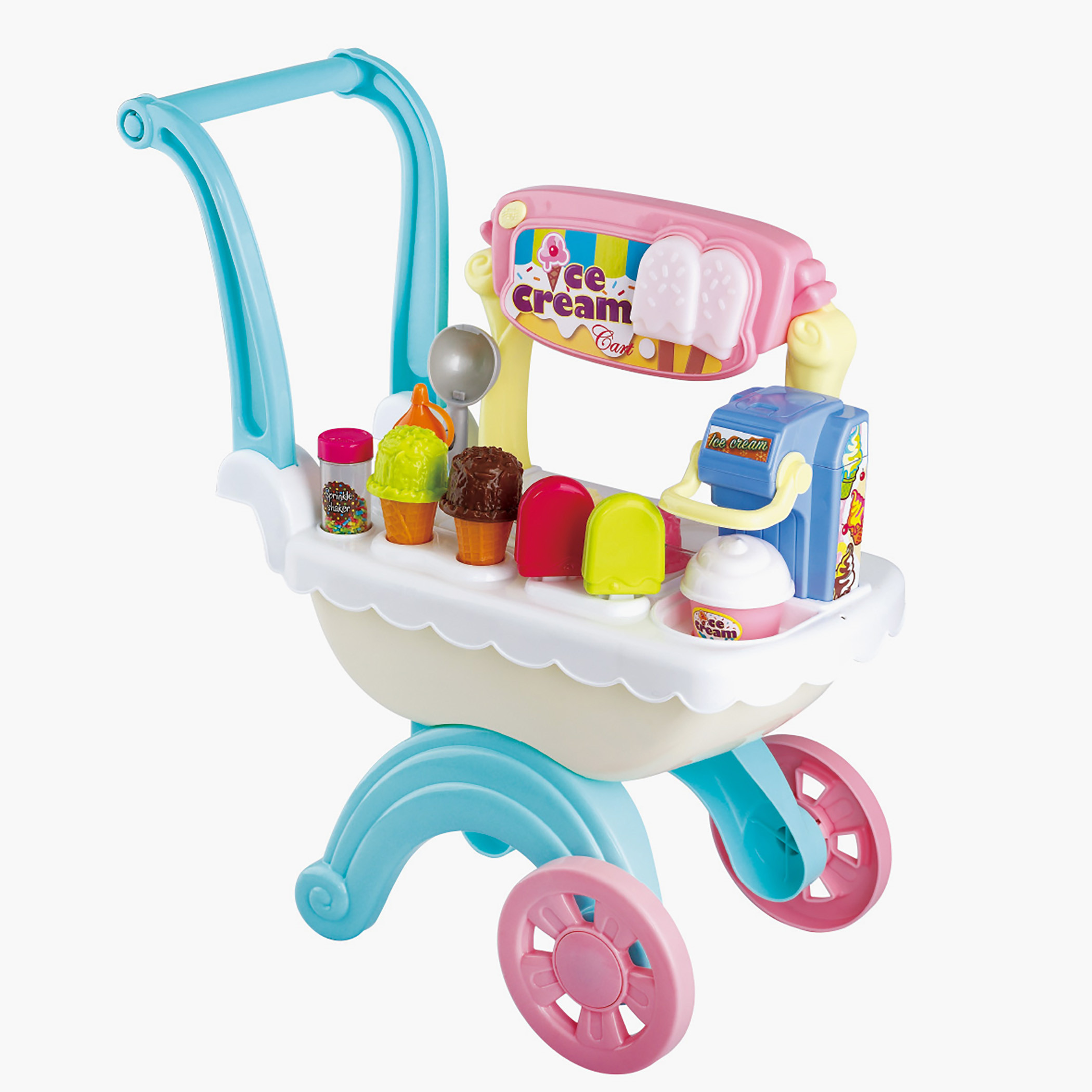 Playgo Talking Scooper 13-Piece Ice-Cream Cart Playset-toys-roleplay-playfoods-image-2