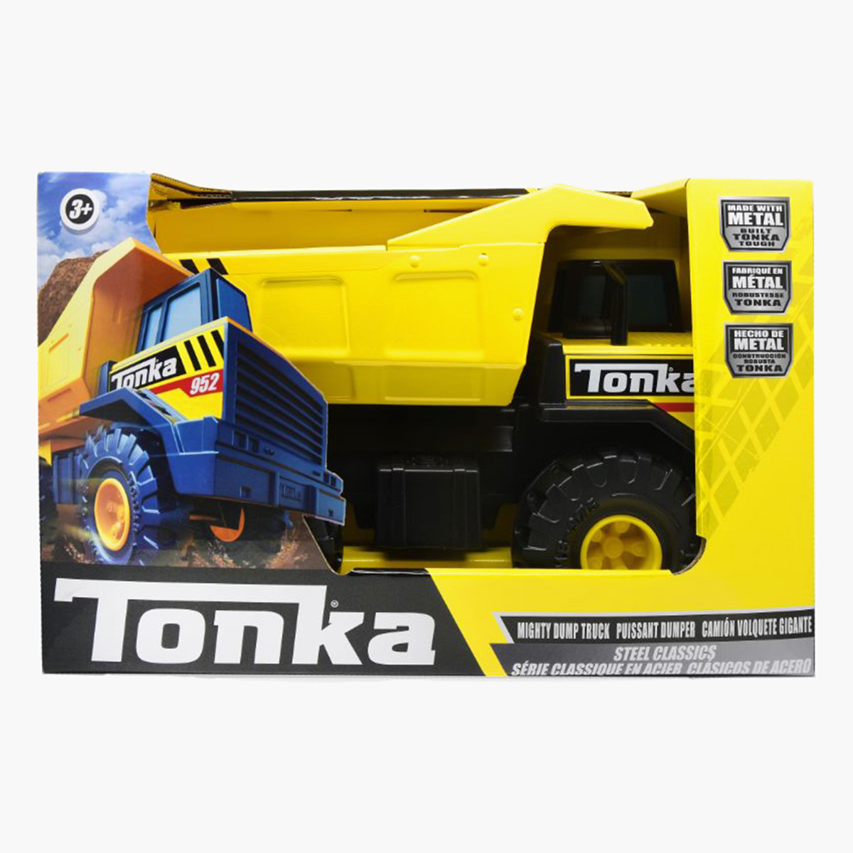 Toughest Mighty Big Yellow Tonka Dump Truck Yellow Tonka