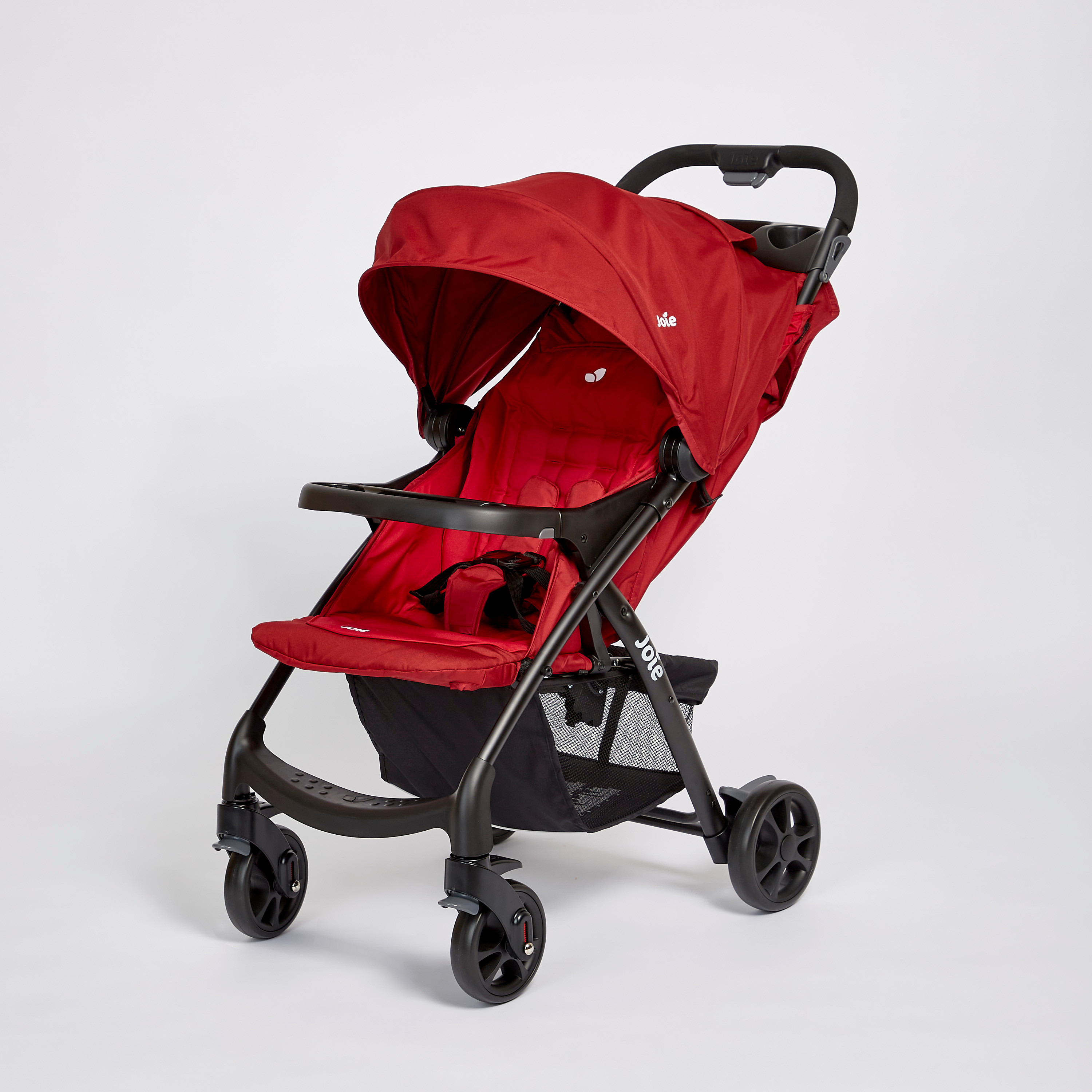 Joie Muze Cranberry Stroller with Sun Canopy and Attached Shopping Basket (Upto 3 years) -baby-gear-strollersandprams-strollers-image-1