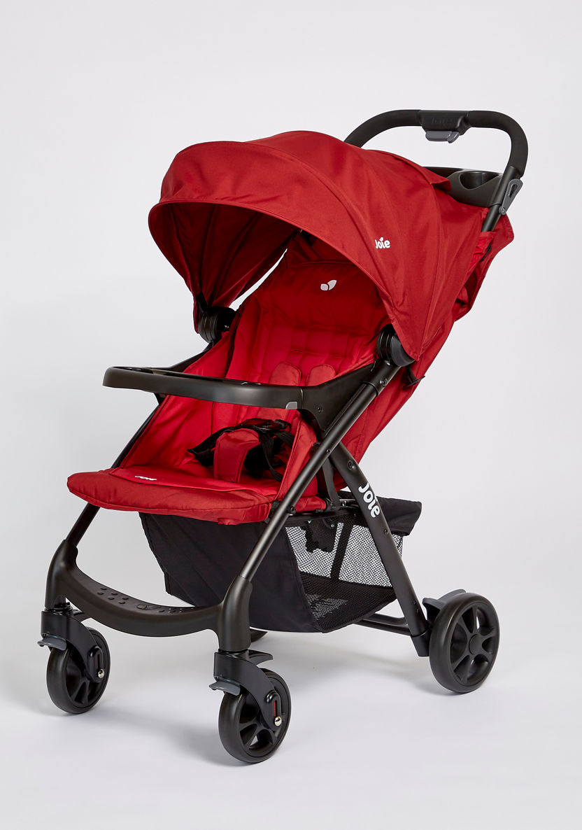 Joie Muze Cranberry Stroller with Sun Canopy and Attached Shopping Basket (Upto 3 years) -Strollers-image-0