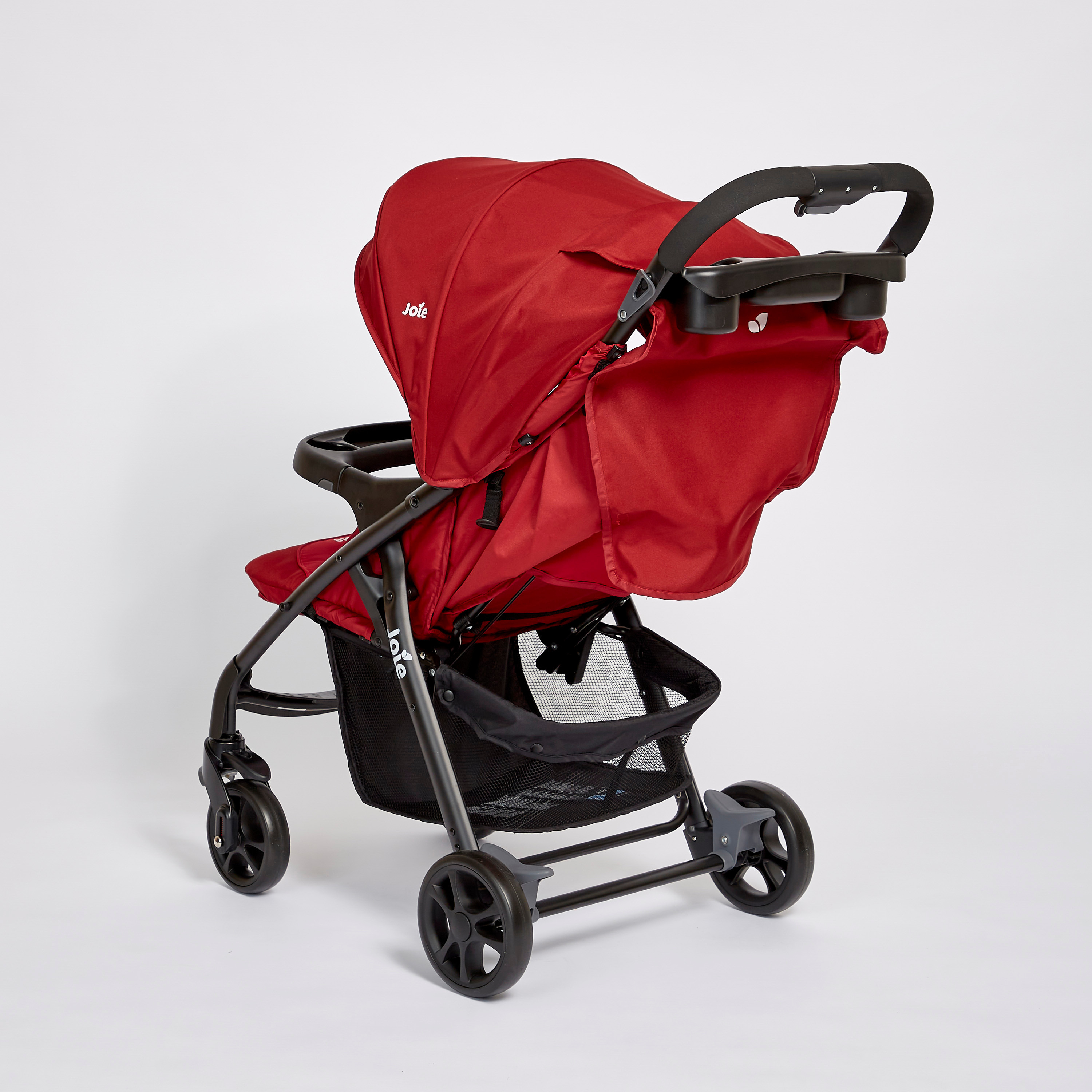 Joie Muze Cranberry Stroller with Sun Canopy and Attached Shopping Basket (Upto 3 years) -baby-gear-strollersandprams-strollers-image-3