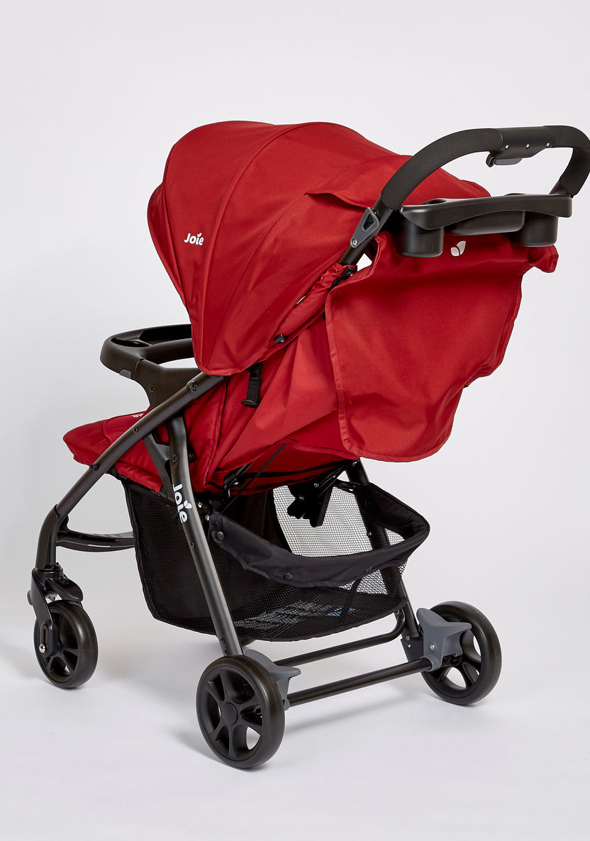Joie Muze Cranberry Stroller with Sun Canopy and Attached Shopping Basket (Upto 3 years) -Strollers-image-2