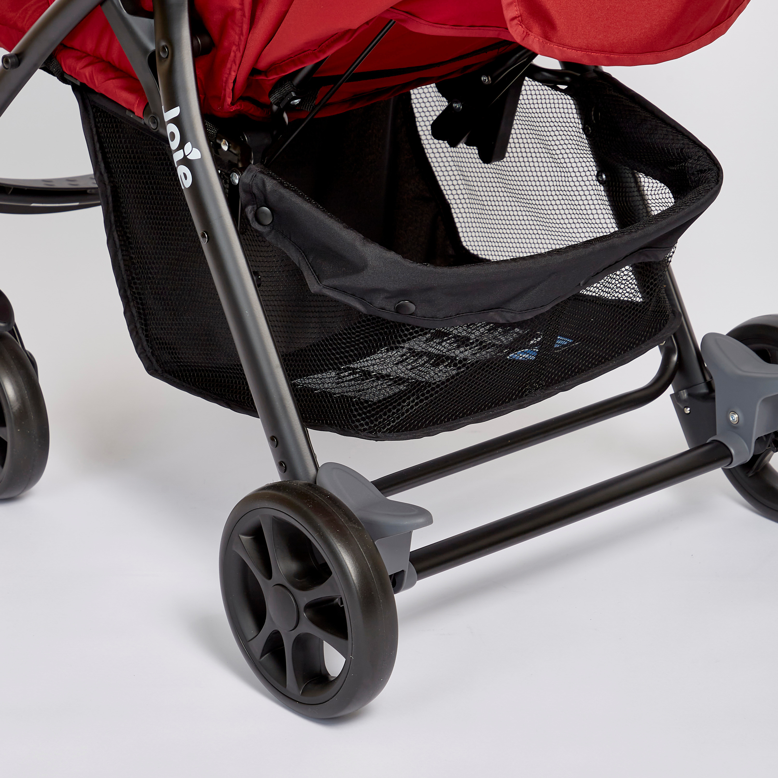 Joie Muze Cranberry Stroller with Sun Canopy and Attached Shopping Basket (Upto 3 years) -baby-gear-strollersandprams-strollers-image-4