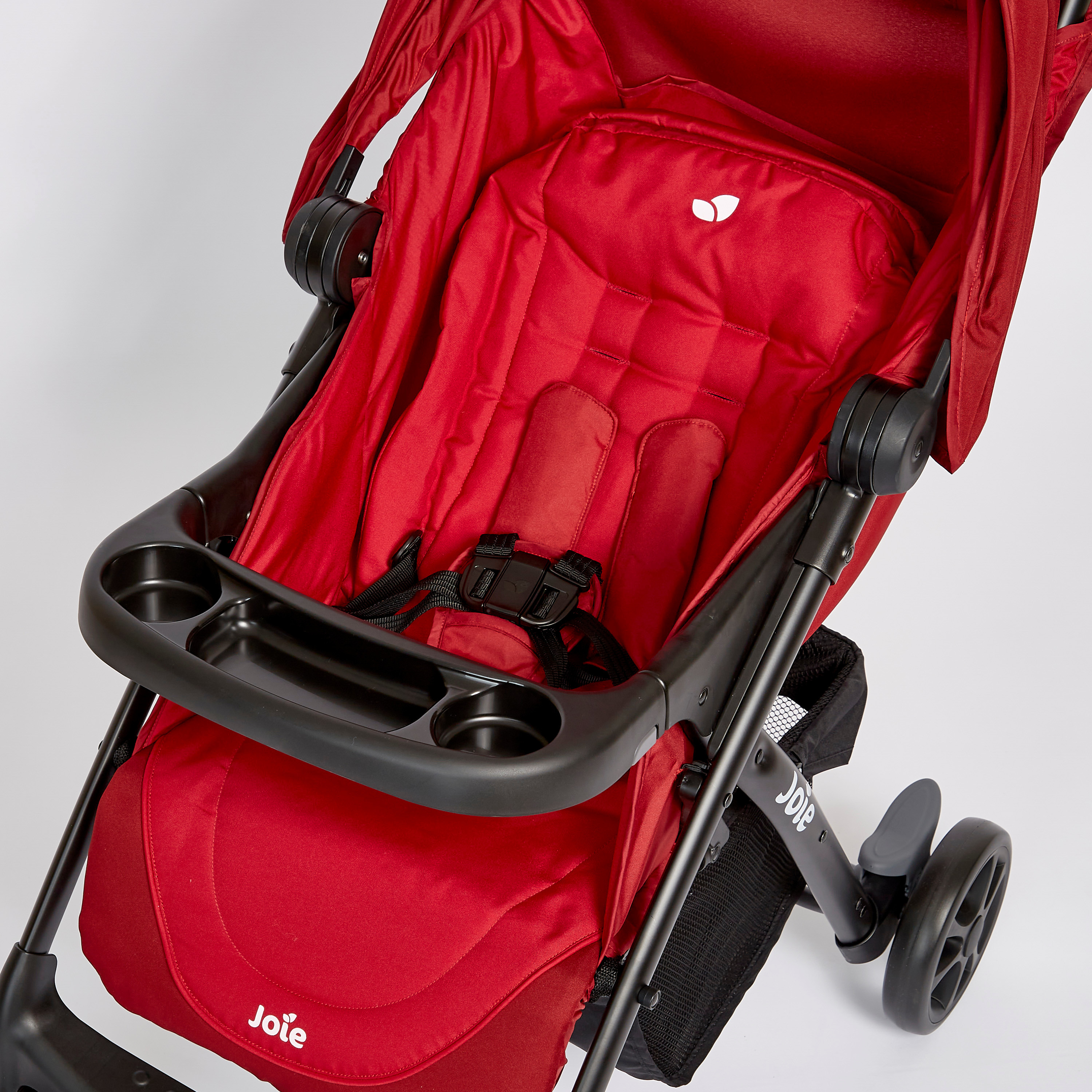 Joie Muze Cranberry Stroller with Sun Canopy and Attached Shopping Basket (Upto 3 years) -baby-gear-strollersandprams-strollers-image-7