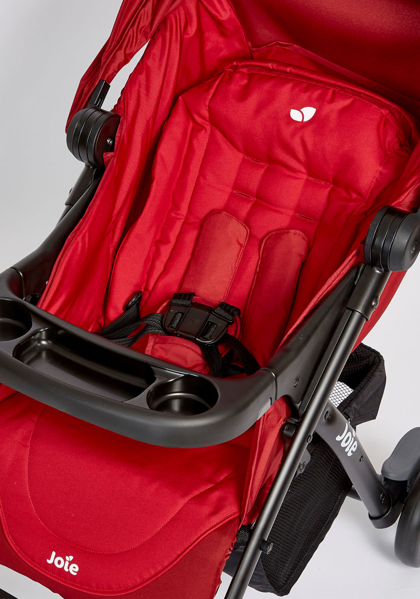 Joie Muze Cranberry Stroller with Sun Canopy and Attached Shopping Basket (Upto 3 years) -Strollers-image-6