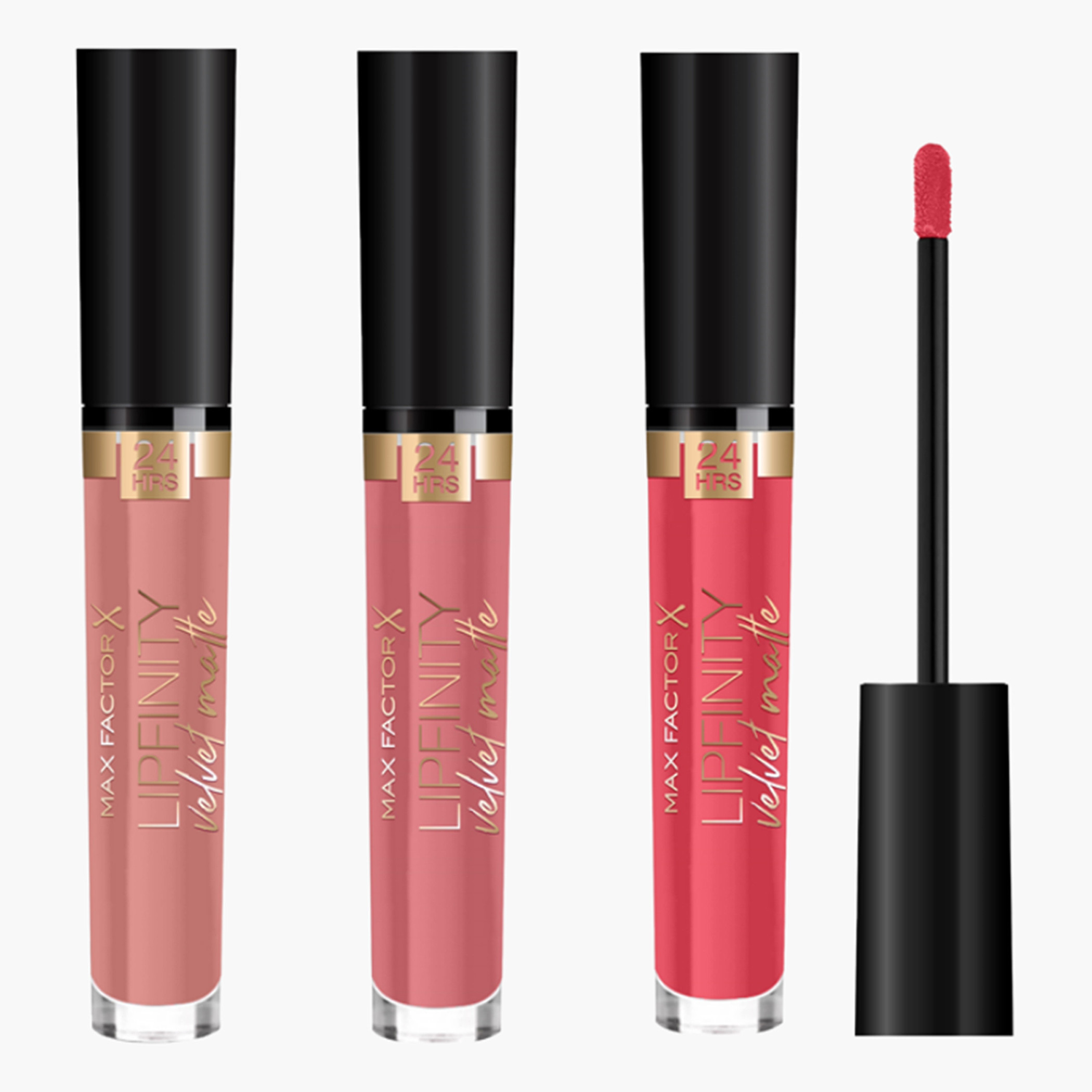 Max Factor Lipfinity Matte Liquid Lipstick Lip Kit - Set of 3-beautyandpersonalcare-makeup-lips-lipsticks-image-1