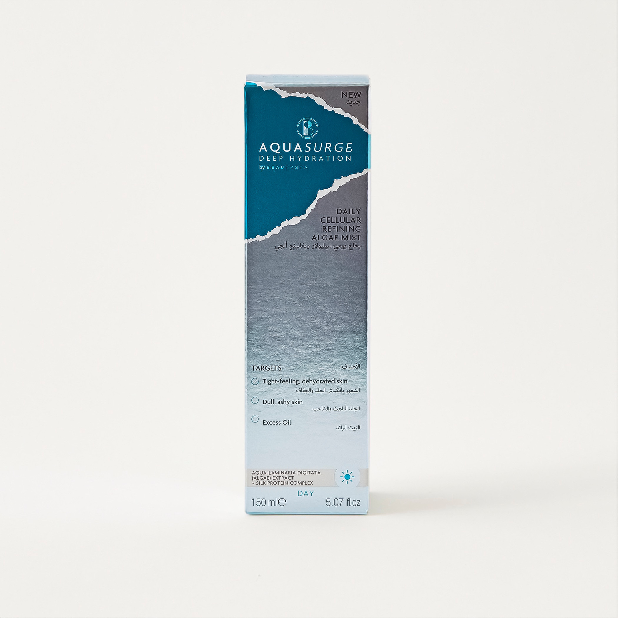 بخاخ الترطيب العميق ديب هايدريتنج ألجاي أكوا سيرج من بيوتيستا - 150 مل-beautyandpersonalcare-skin-cleansers-tonerandmists-image-2