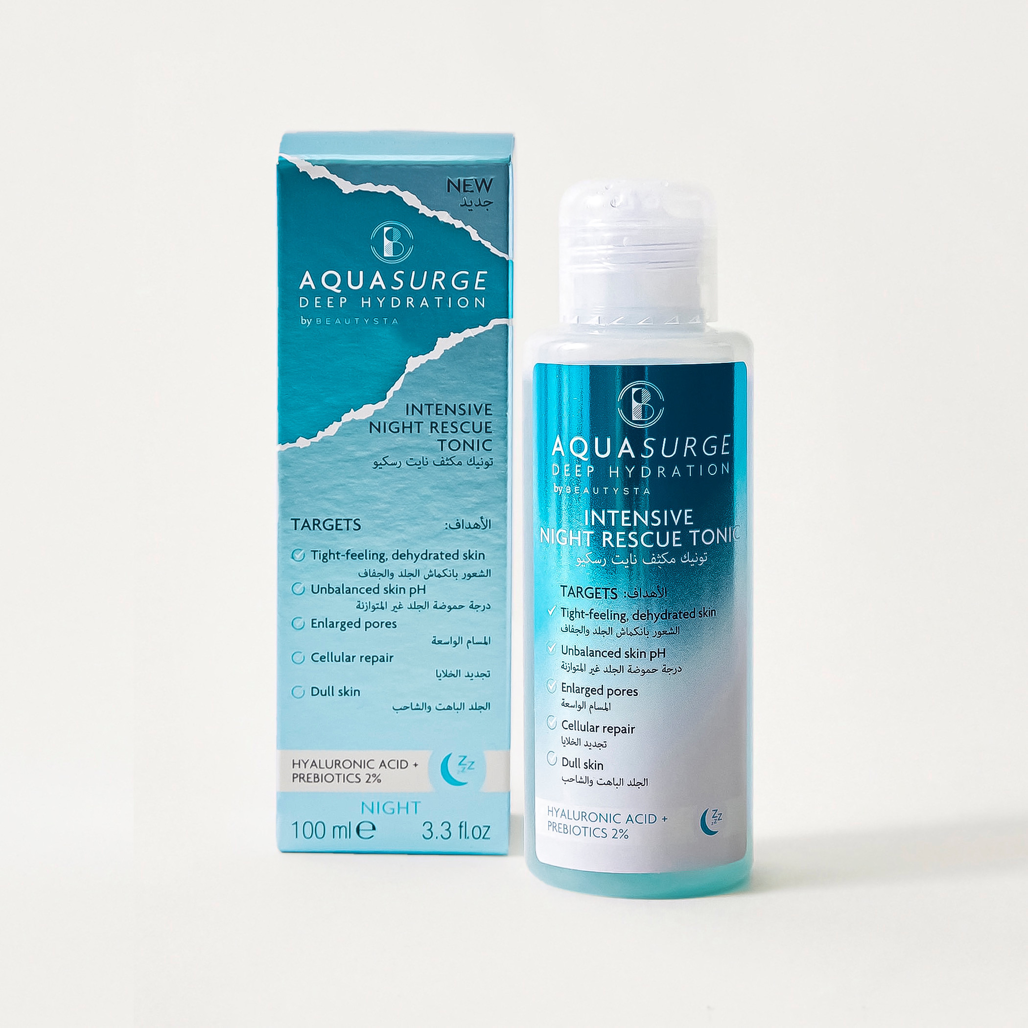 تونيك إنقاذ البشرة الليلي المكثف ديب هايدريتنج إنتنسف نايت ريسكيو من أكوا سيرج-beautyandpersonalcare-skin-cleansers-tonerandmists-image-1