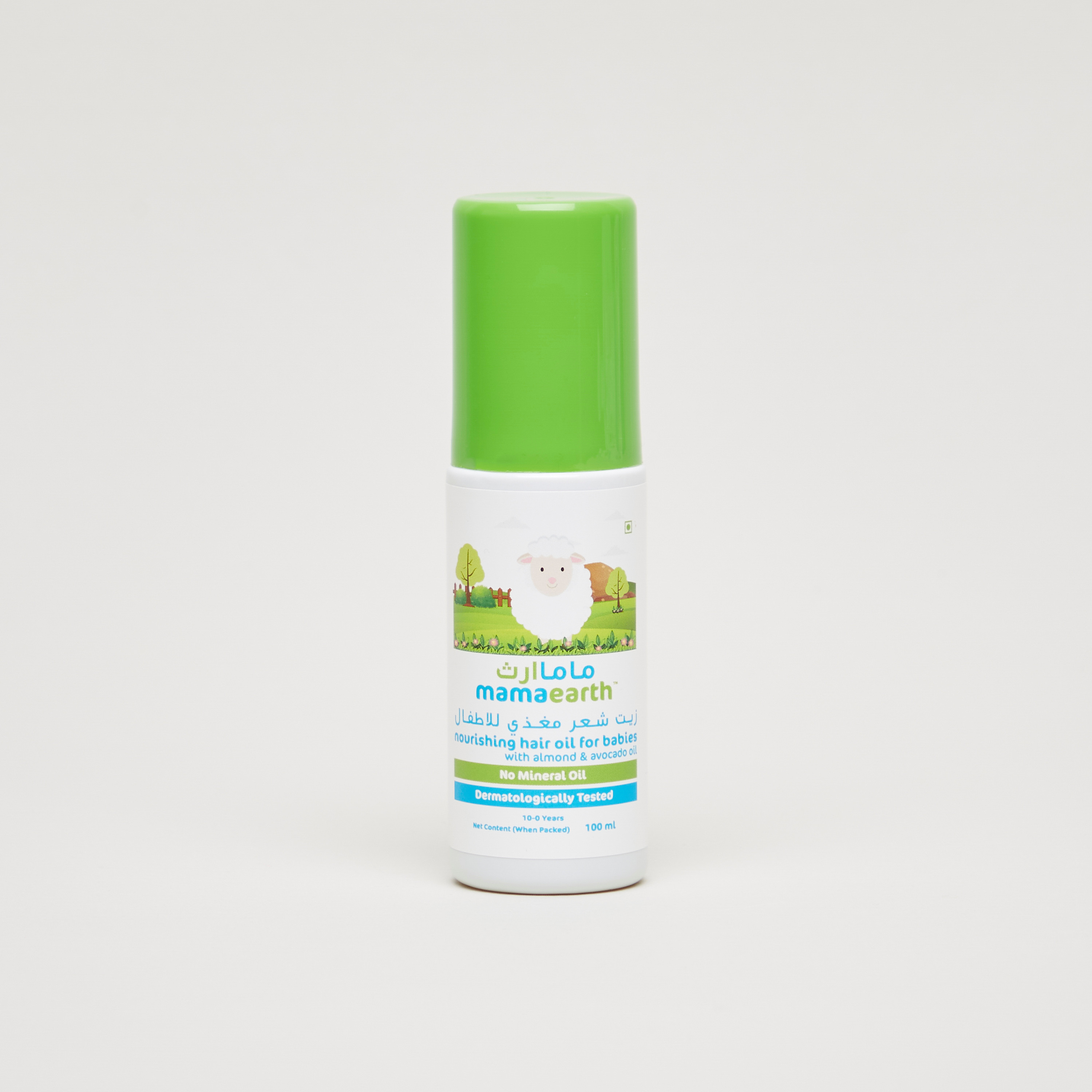 زيت شعر مغذي للأطفال من ماما إيرث - 100 مل-baby-bathandcare-hairbodyskincare-image-1