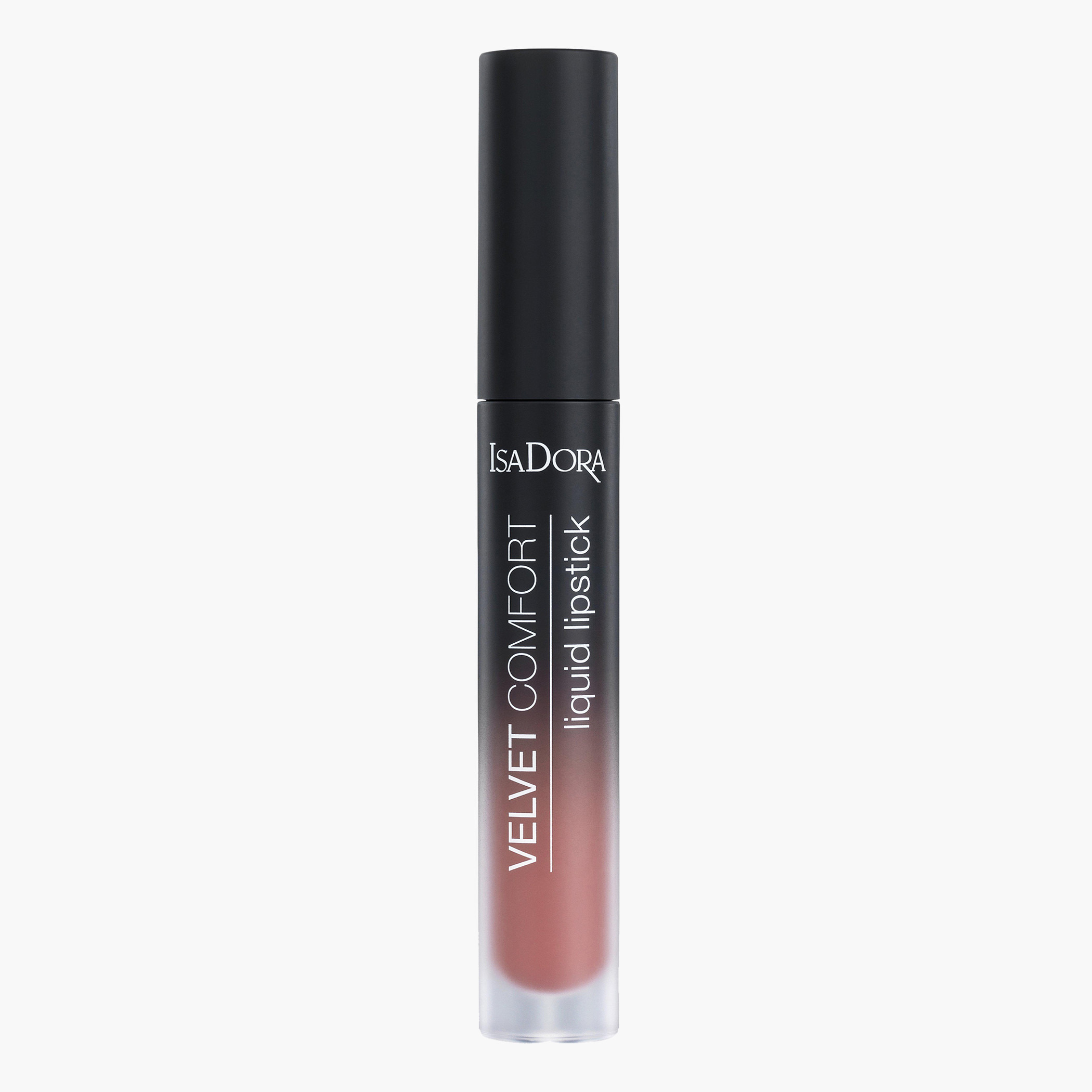 أحمر شفاه سائل فيلفيت كومفورت من ايزادورا - 4 مل-beautyandpersonalcare-makeup-lips-liquidlipsticks-image-2