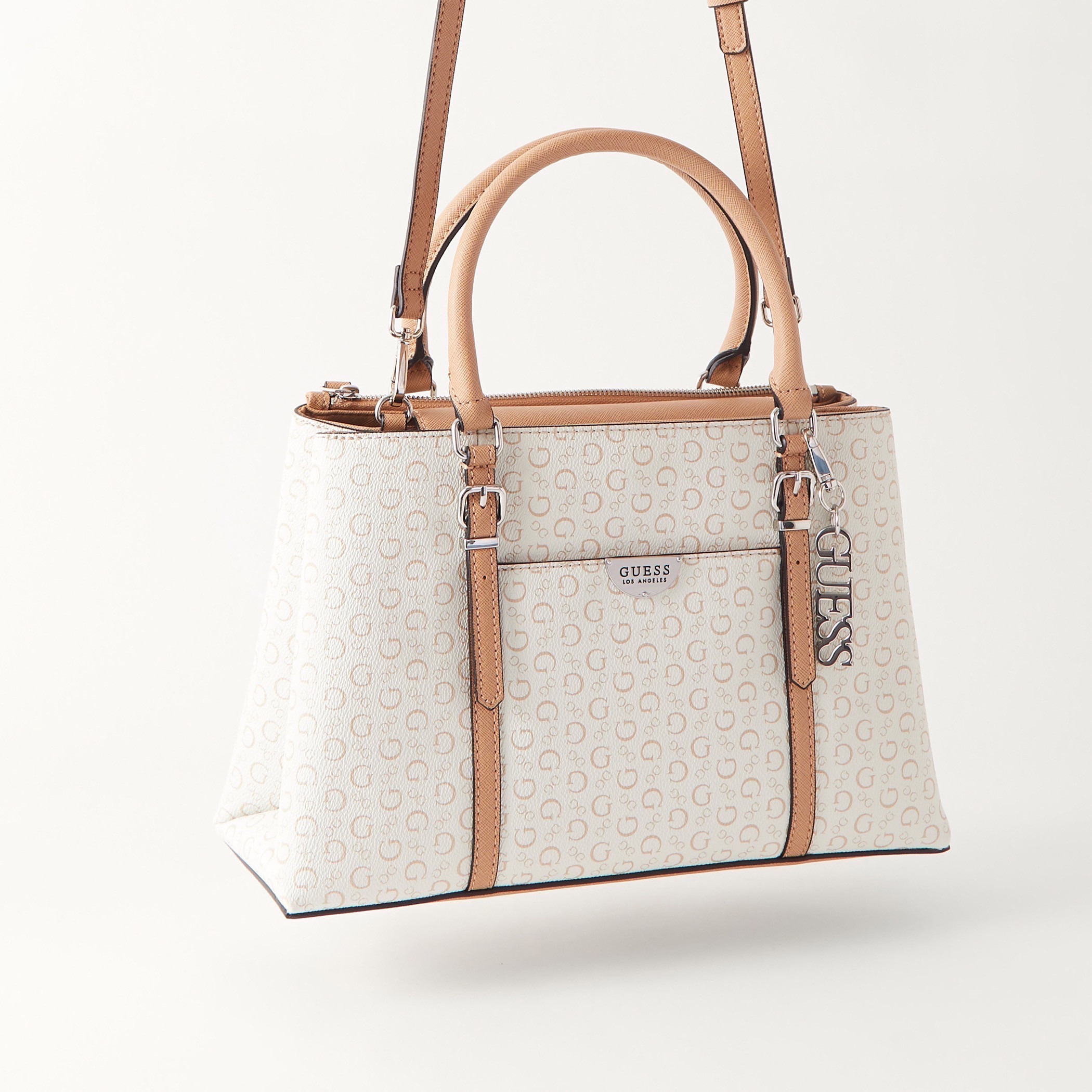 guess balzano tote bag