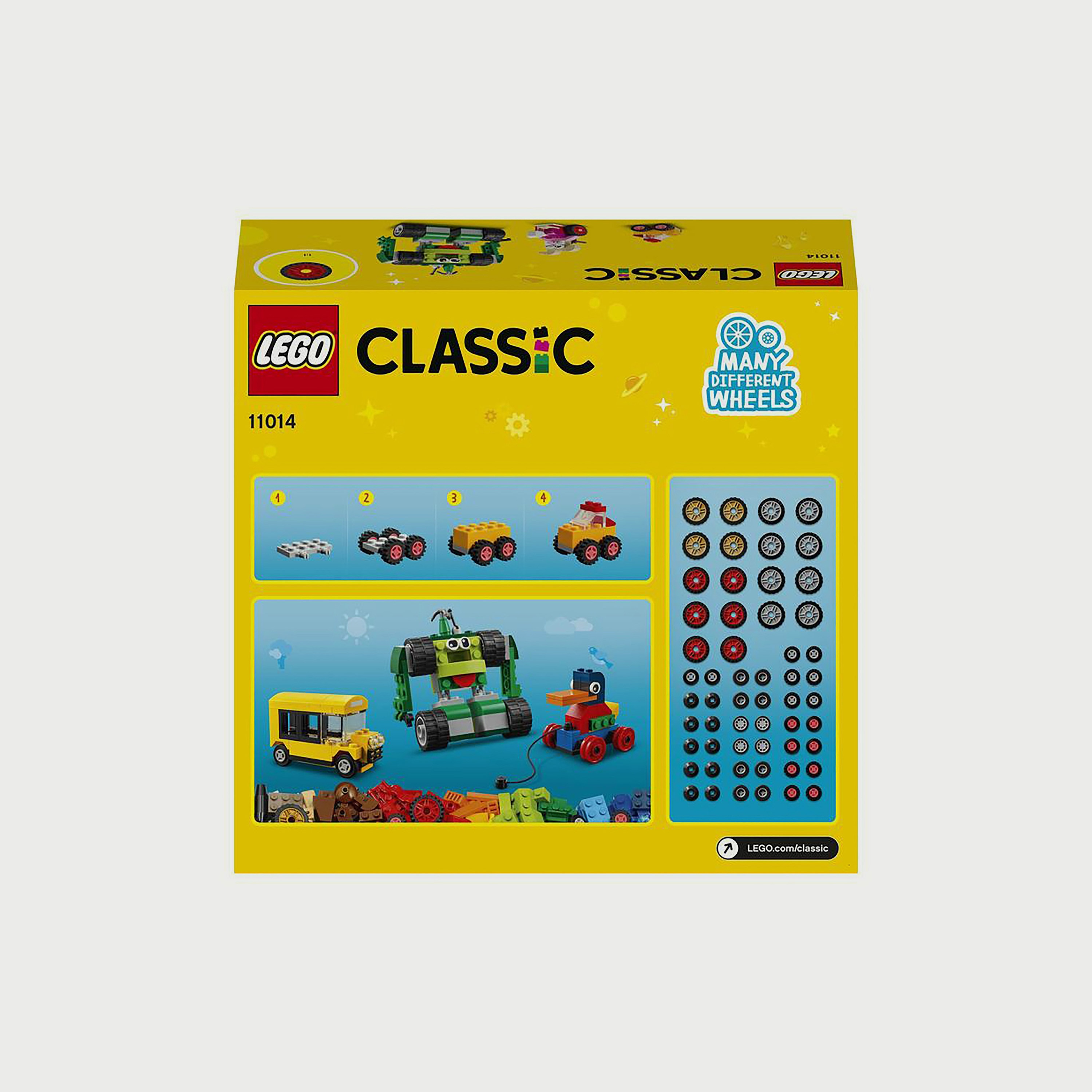 Lego classic many online different wheels