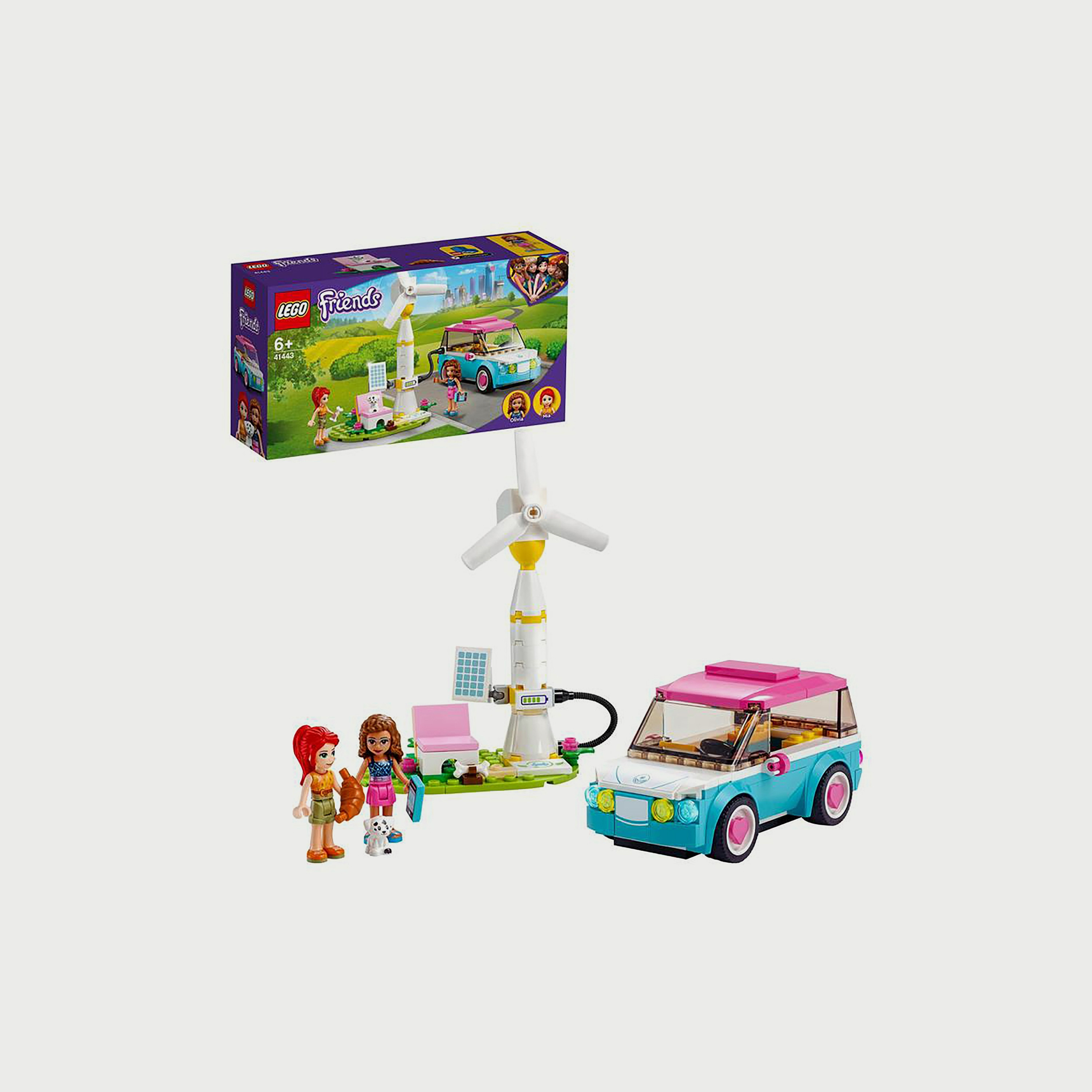 Buy LEGO Friends Olivia s Electric Car 41443 Building Kit 183