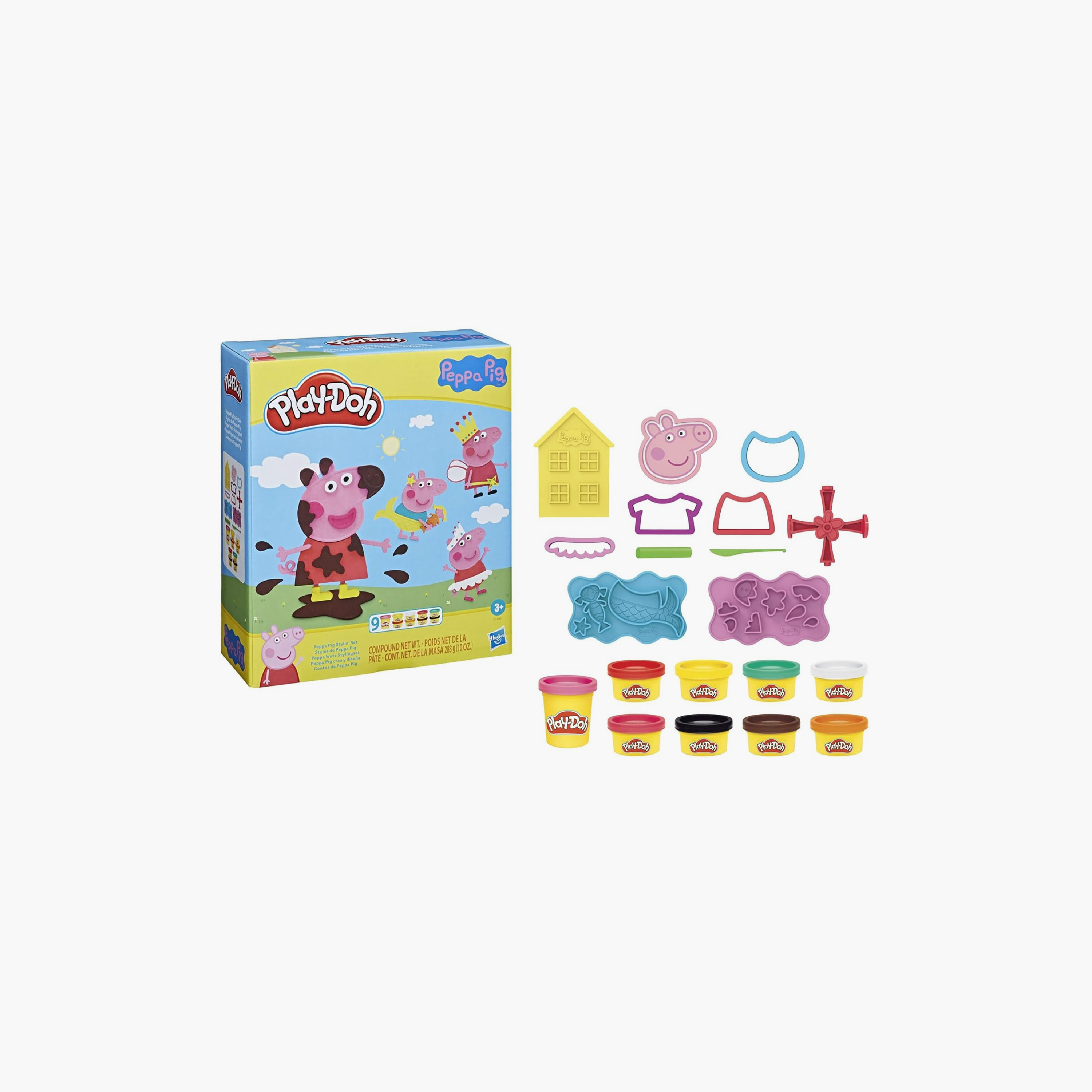 Hasbro Play Doh Peppa Pig Playset with Dough Cans-toys-educational-doughtoys-image-2