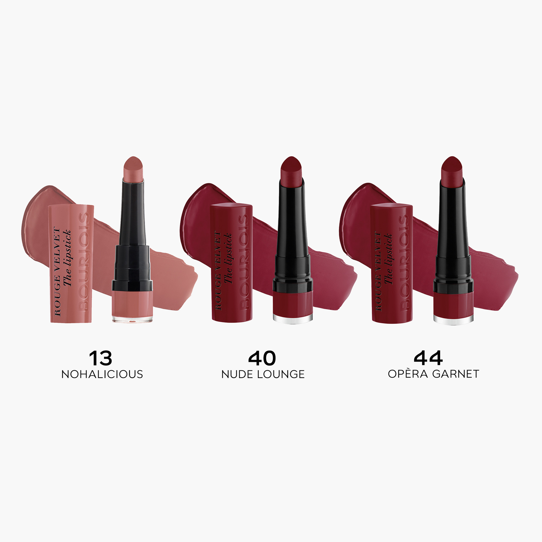 Shop Bourjois 3-Piece Rouge Velvet The Lipstick Set Online