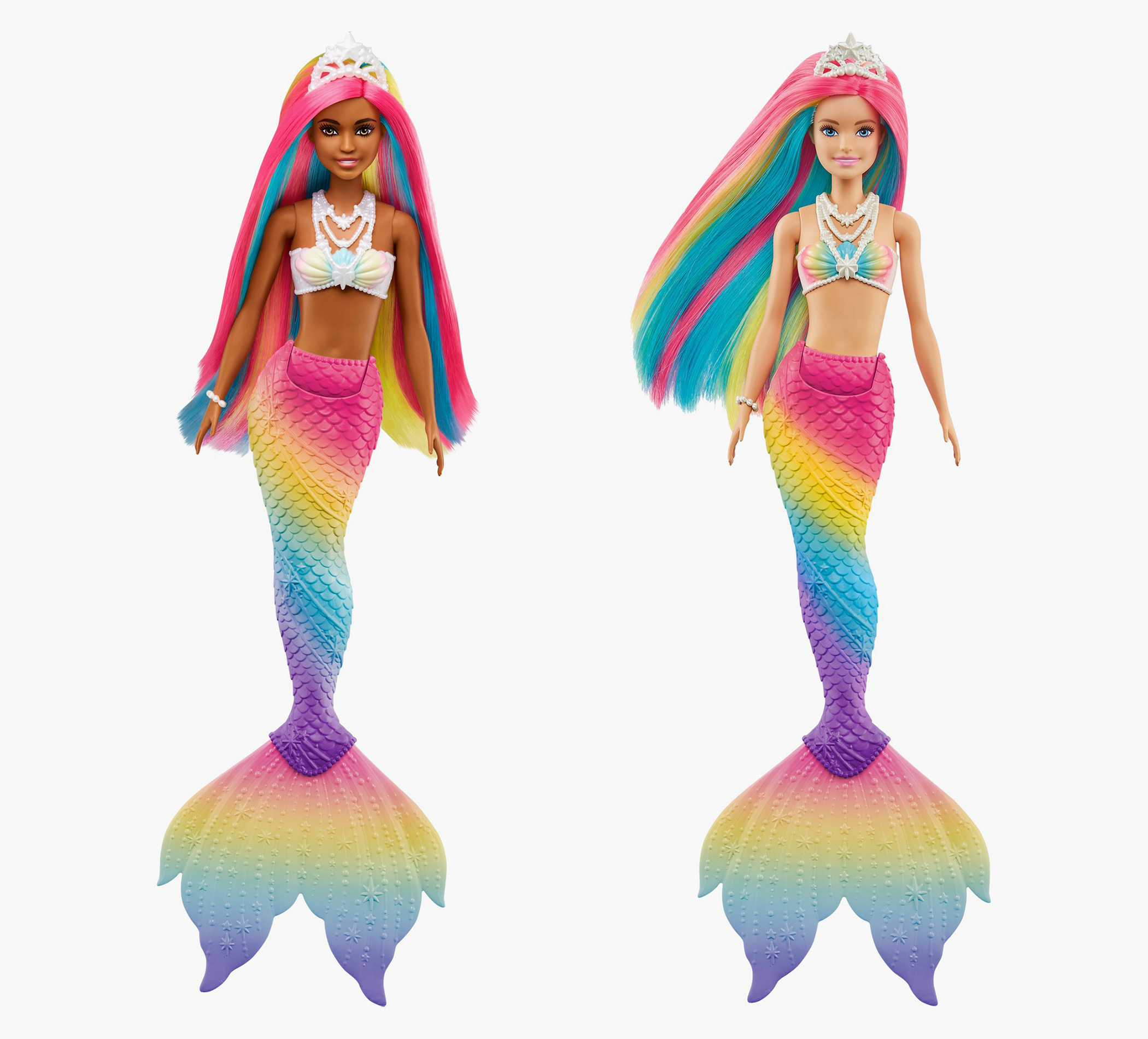 دمية حورية البحر متغيرة اللون من باربي دريمتوبيا-toys-dollsandplaysets-dolls-image-1