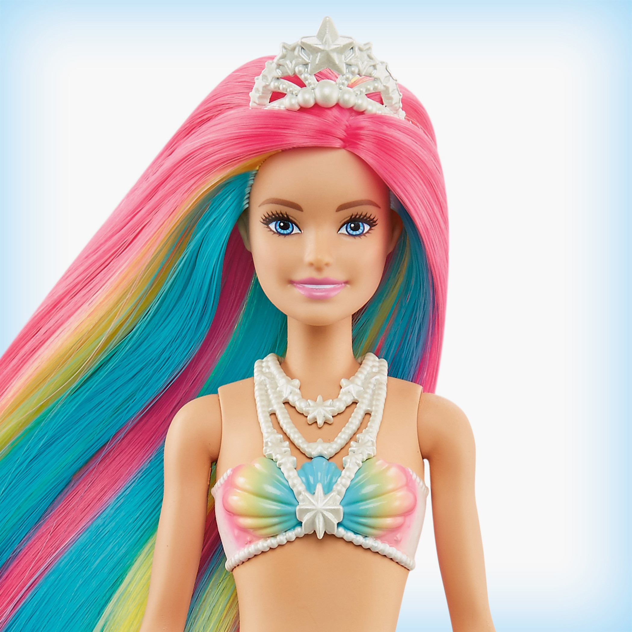 دمية حورية البحر متغيرة اللون من باربي دريمتوبيا-toys-dollsandplaysets-dolls-image-4