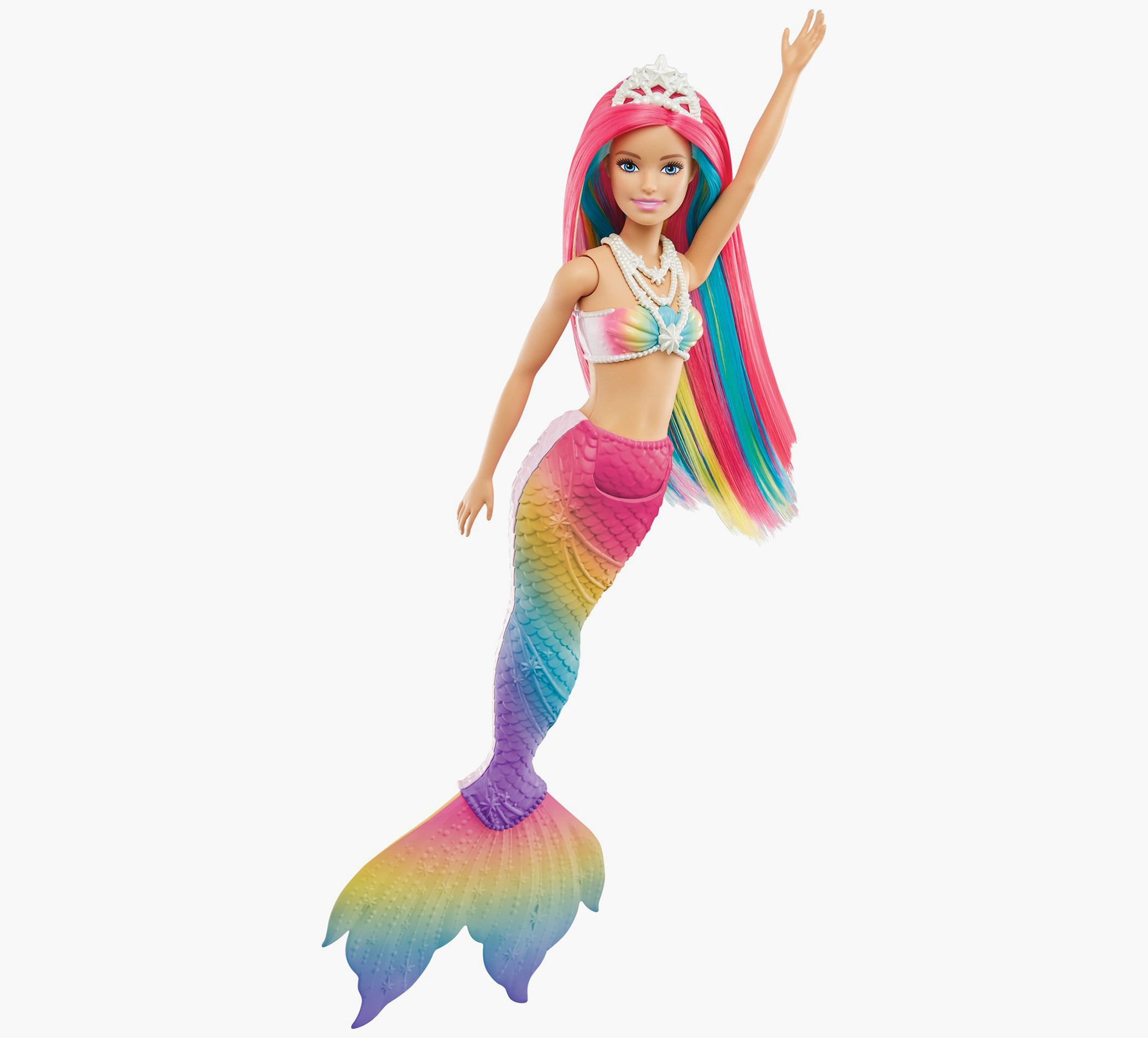 دمية حورية البحر متغيرة اللون من باربي دريمتوبيا-toys-dollsandplaysets-dolls-image-5