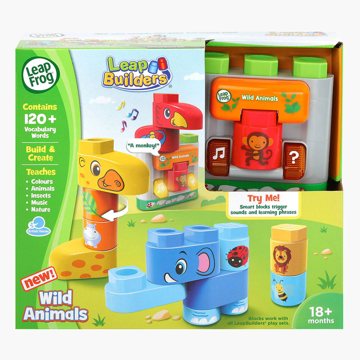 Shop LeapFrog Wild Animal Blocks Playset Online