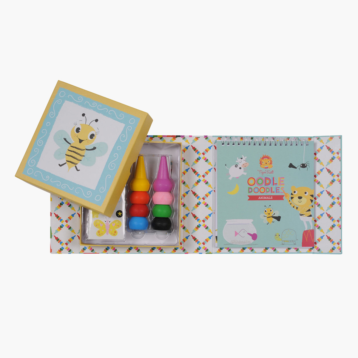 Tiger Tribe Animal Oodle Doodle Crayon Set-school-artsandcrafts-image-3