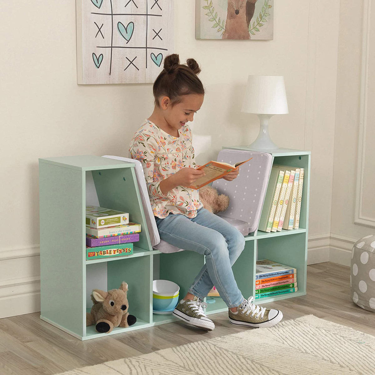 Kidkraft bookshelf with clearance reading nook