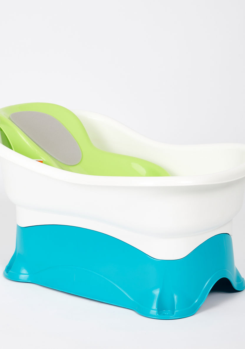 Summer Infant Comfort Height Bath Center With Step Stool-Bathtubs and Accessories-image-0