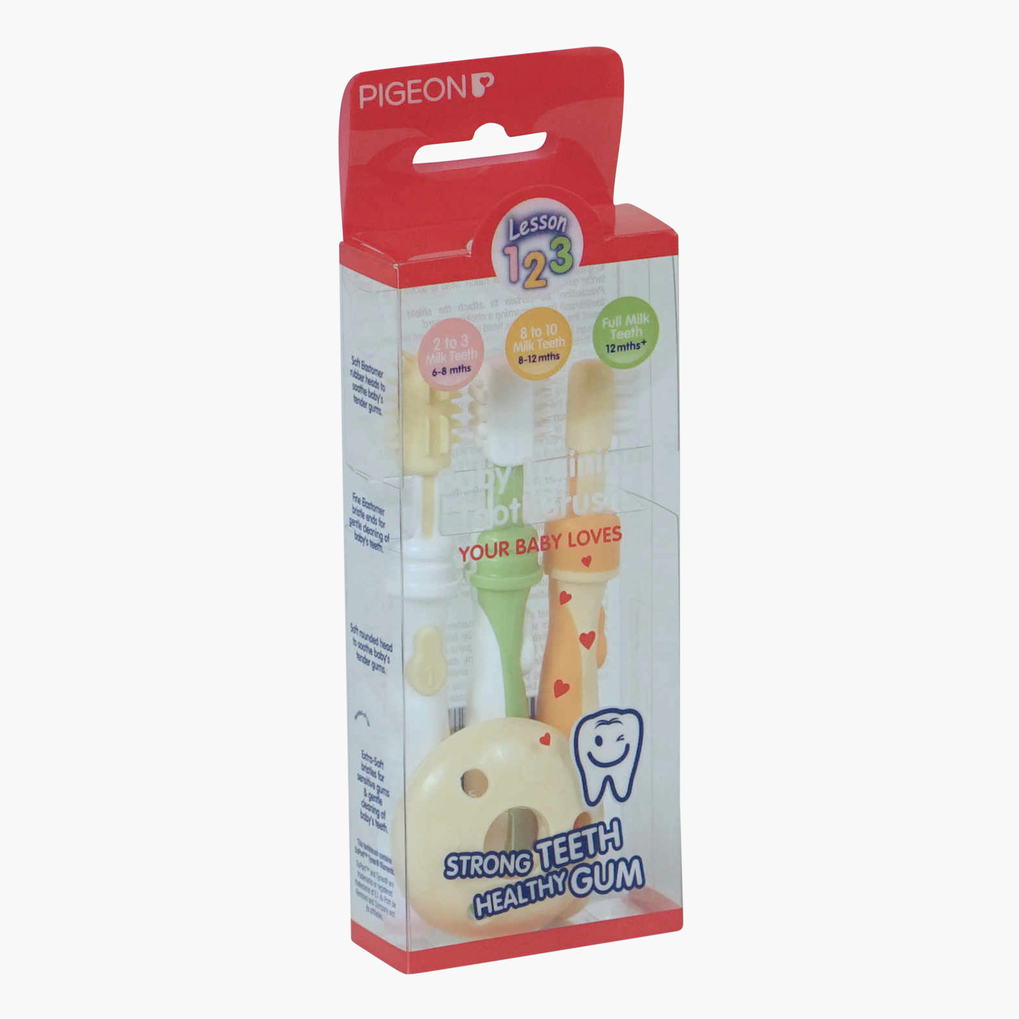 فرشاة أسنان لتدريب الأطفال من بيجون - مجموعة من 3 قطع-baby-bathandcare-oralcare-image-3
