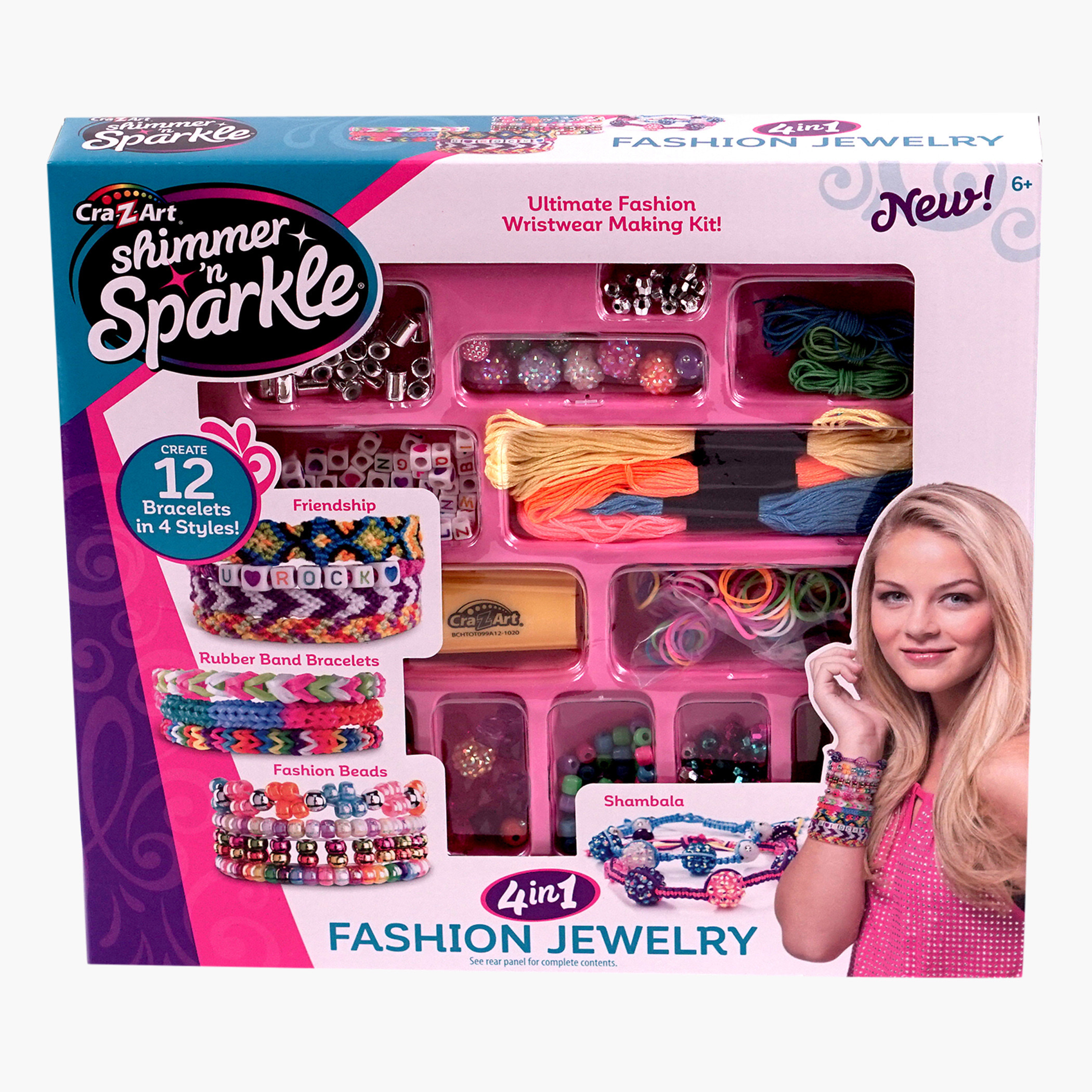 Buy Cra-Z-Art Shimmer 'N Sparkle 4-in-1 Jewellery Creation Set Online ...
