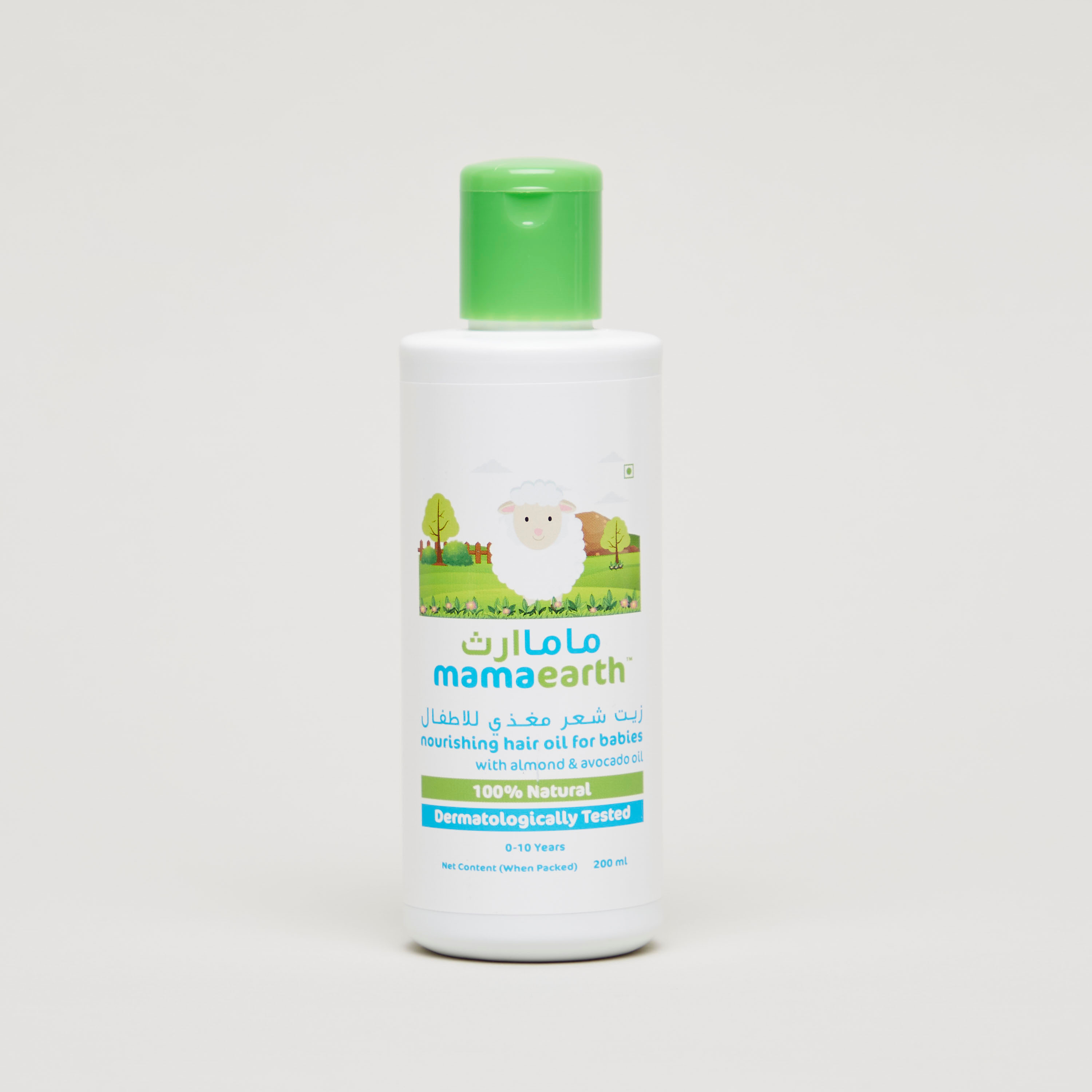 زيت شعر مغذي للأطفال من ماما إيرث - 200 مل-baby-bathandcare-hairbodyskincare-image-1