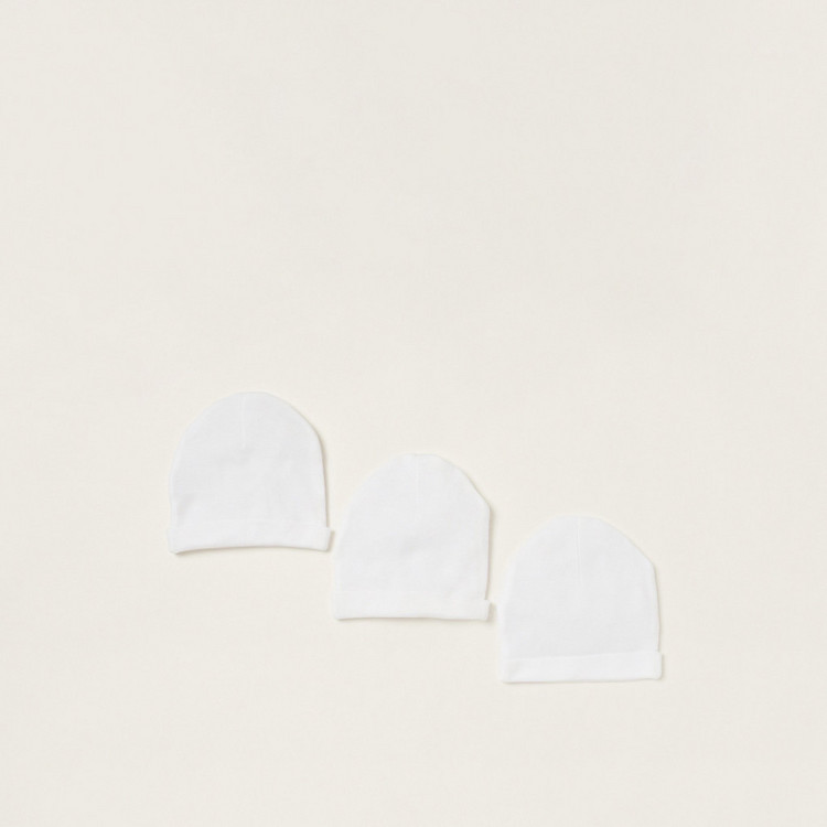 Love Earth Solid Beanie - Set of 3