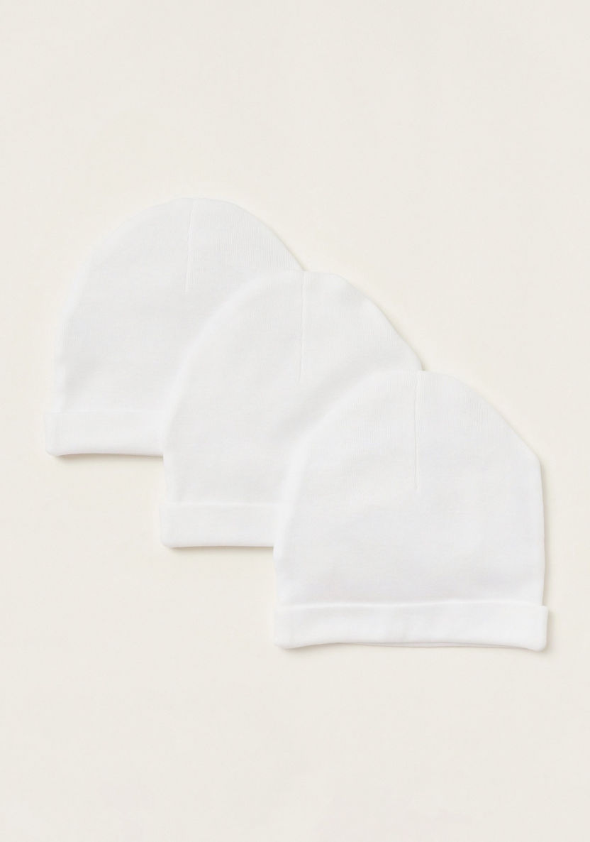 Love Earth Solid Beanie - Set of 3-Caps-image-1