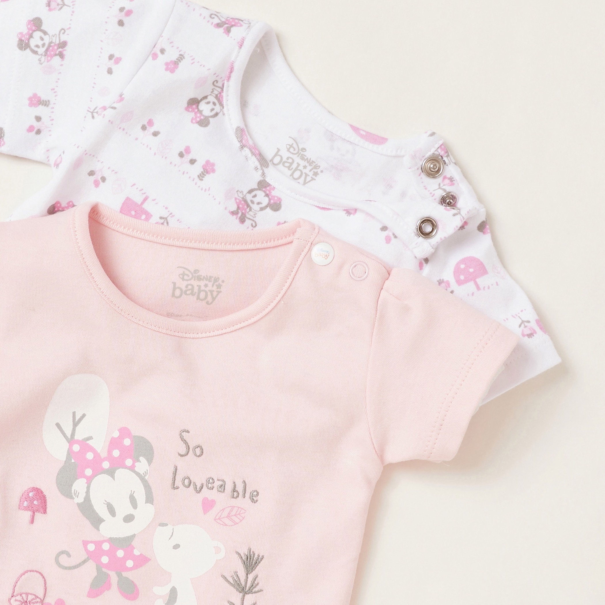 طقم هدايا للمواليد ميني ماوس من ديزني - 8 قطع-baby-girls-clothing-setsandcoords-image-4