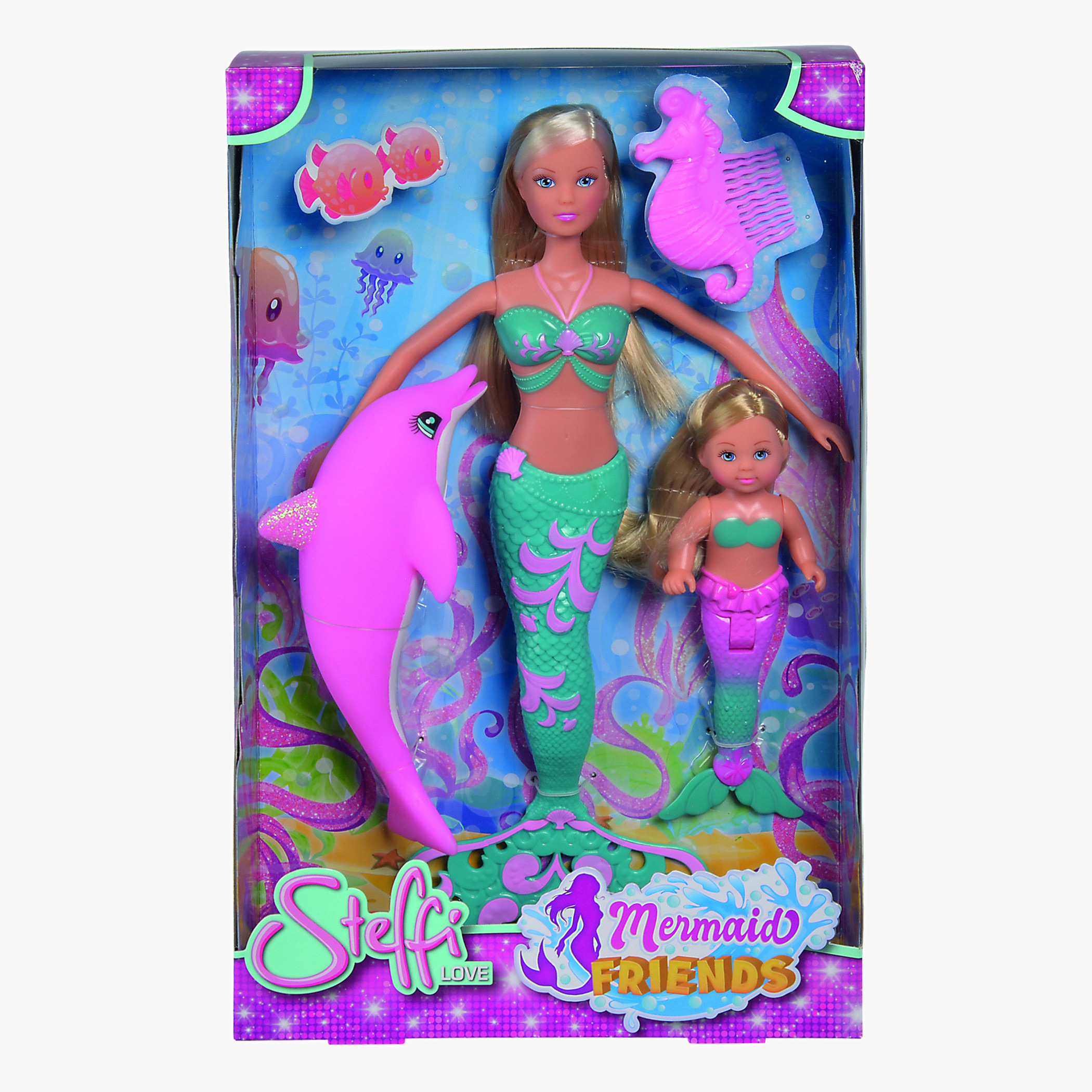 Simba Steffi Love Mermaid Friends Doll Set-toys-dollsandplaysets-dollplaysets-image-1