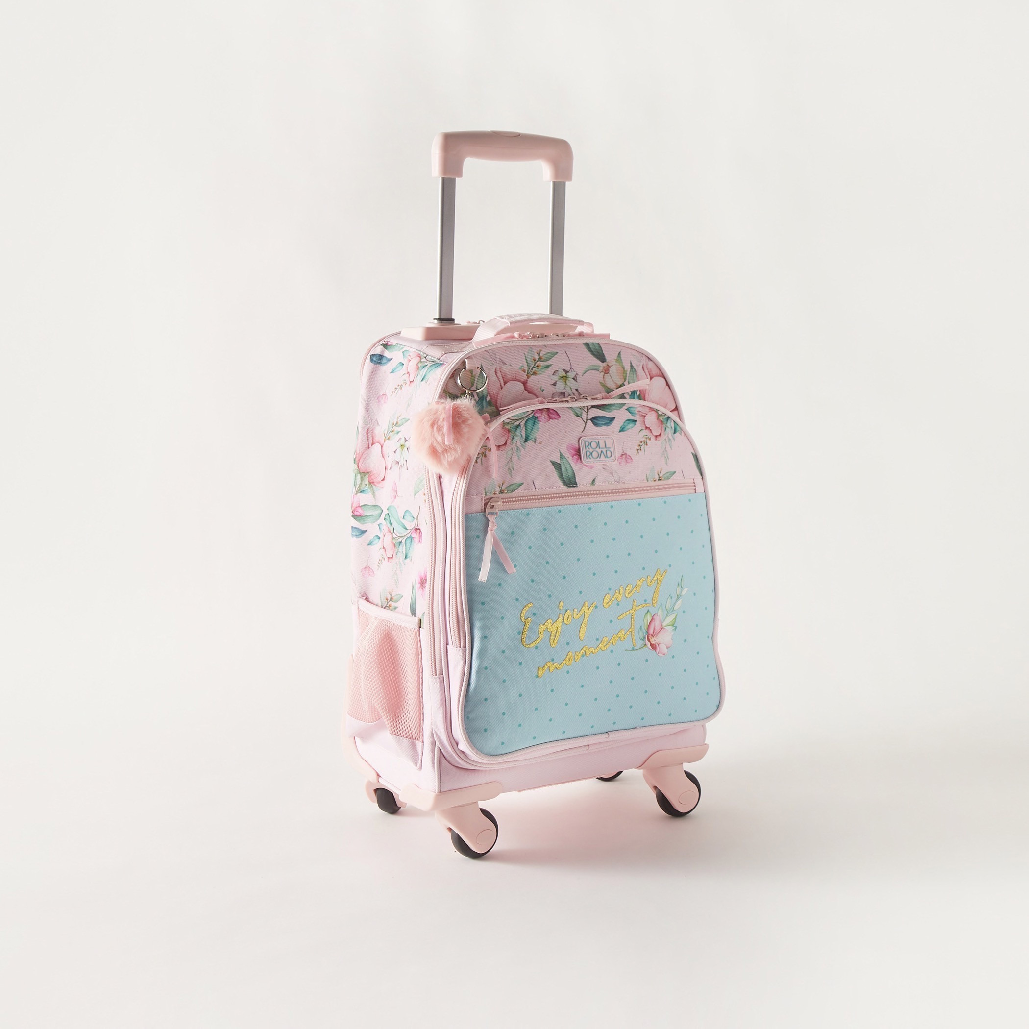 شنطة ظهر زهرية بعجلات وقابلة للتحول من رول روود - 33x44x21 سم-school-bagsandbackpacks-trolleybags-image-2
