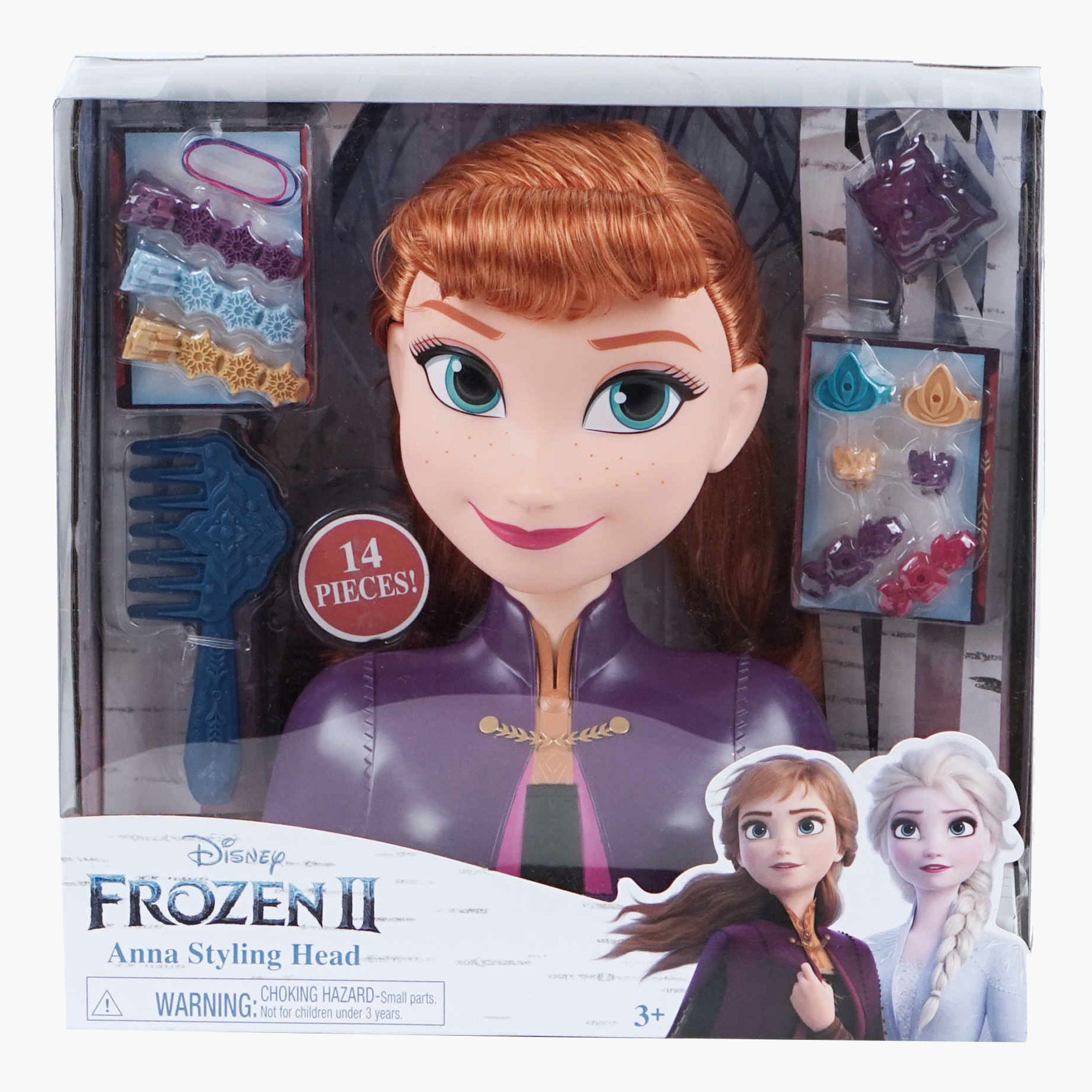 مجموعة ألعاب تصفيف الشعر آنا فروزن 2 من ديزني-toys-dollsandplaysets-dollplaysets-image-1