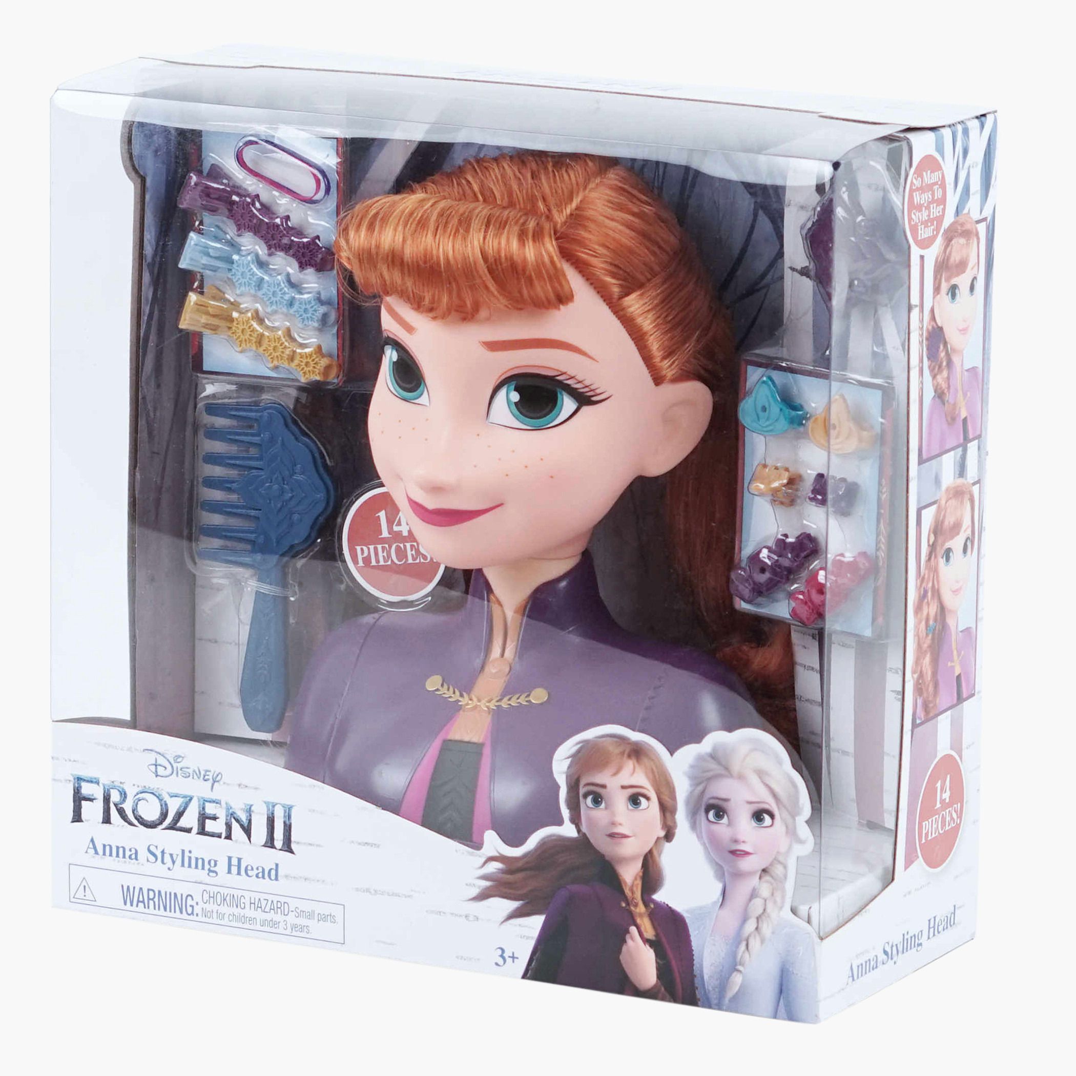 مجموعة ألعاب تصفيف الشعر آنا فروزن 2 من ديزني-toys-dollsandplaysets-dollplaysets-image-2