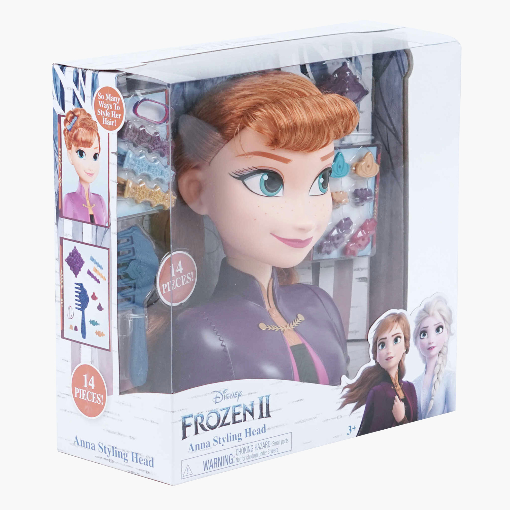 مجموعة ألعاب تصفيف الشعر آنا فروزن 2 من ديزني-toys-dollsandplaysets-dollplaysets-image-3