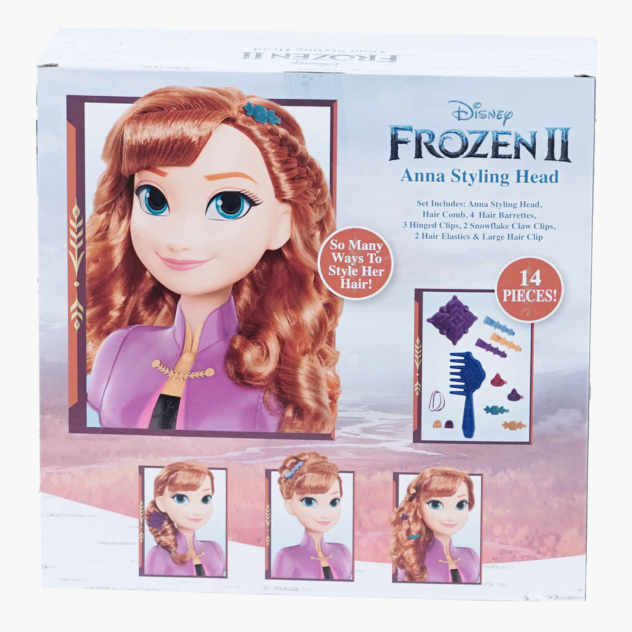 مجموعة ألعاب تصفيف الشعر آنا فروزن 2 من ديزني-toys-dollsandplaysets-dollplaysets-image-4