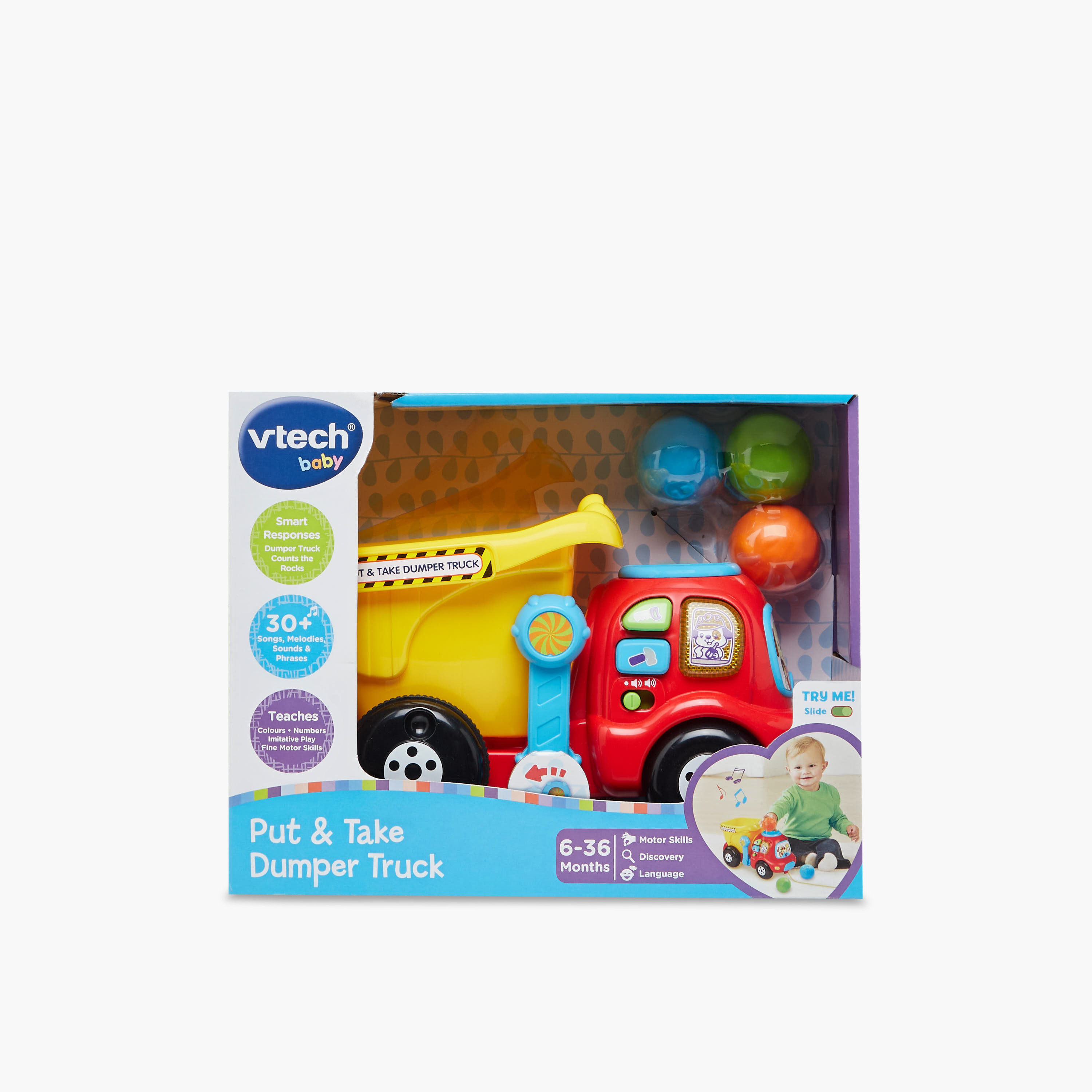 V-Tech Dumper Truck Toy with Sounds-toys-babyandtoddlertoys-learningtoys-image-10