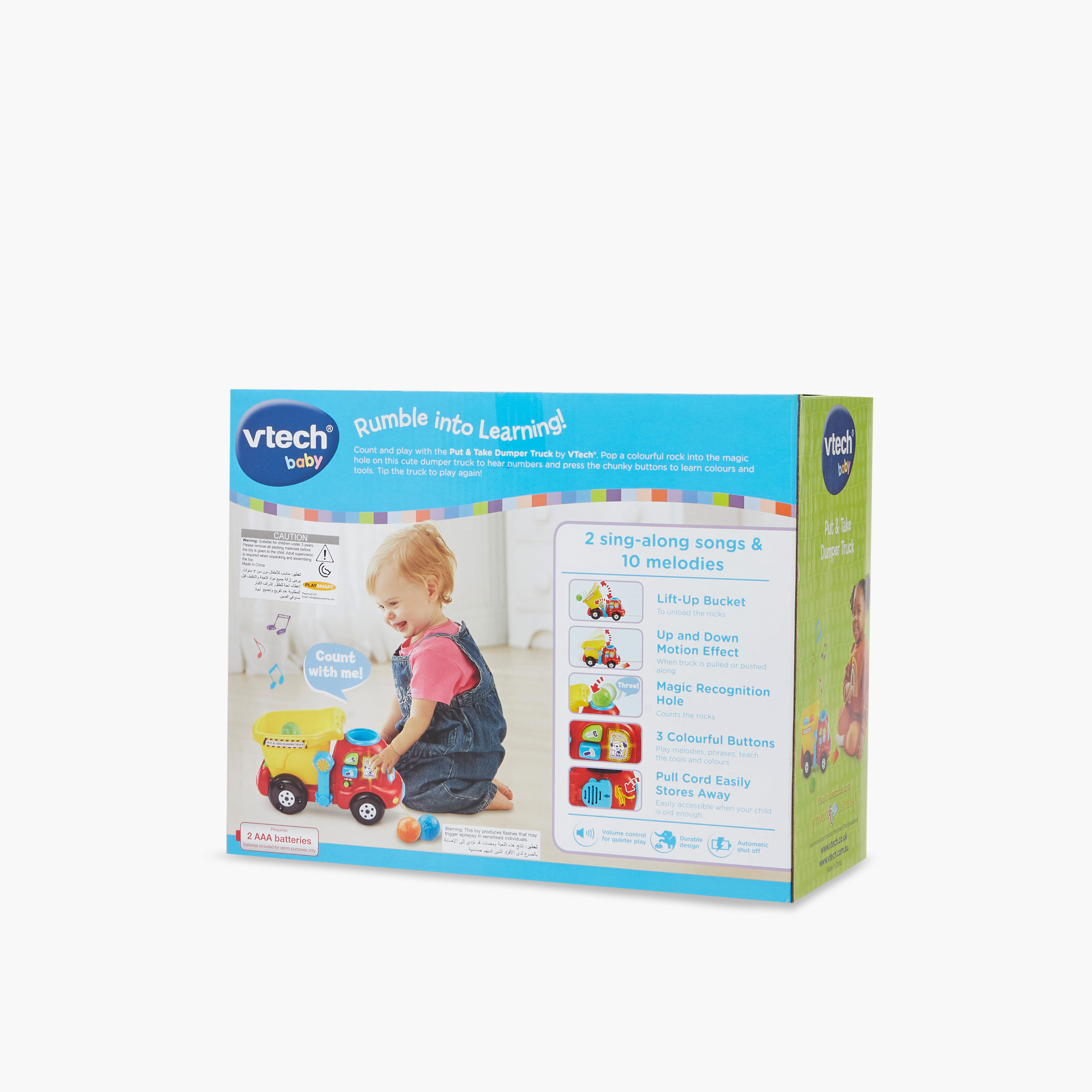 V-Tech Dumper Truck Toy with Sounds-toys-babyandtoddlertoys-learningtoys-image-11