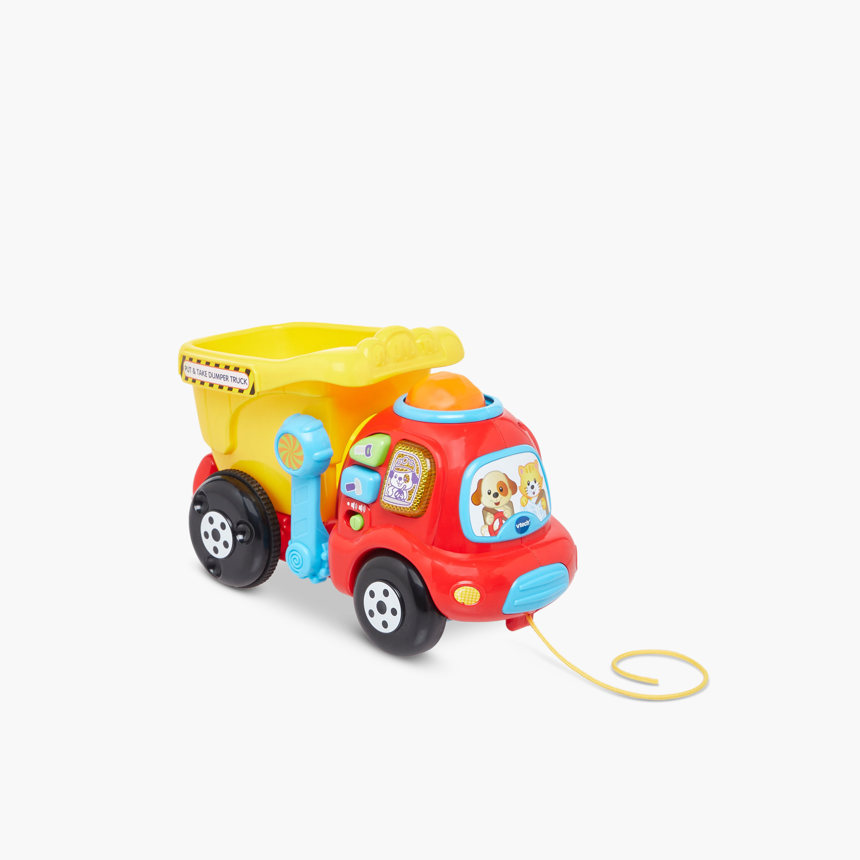 V-Tech Dumper Truck Toy with Sounds-toys-babyandtoddlertoys-learningtoys-image-2