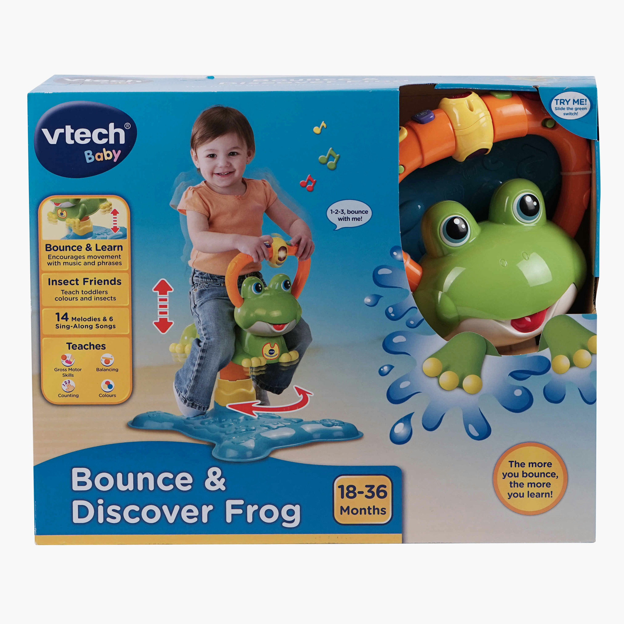 Vtech baby bounce sale & discover frog