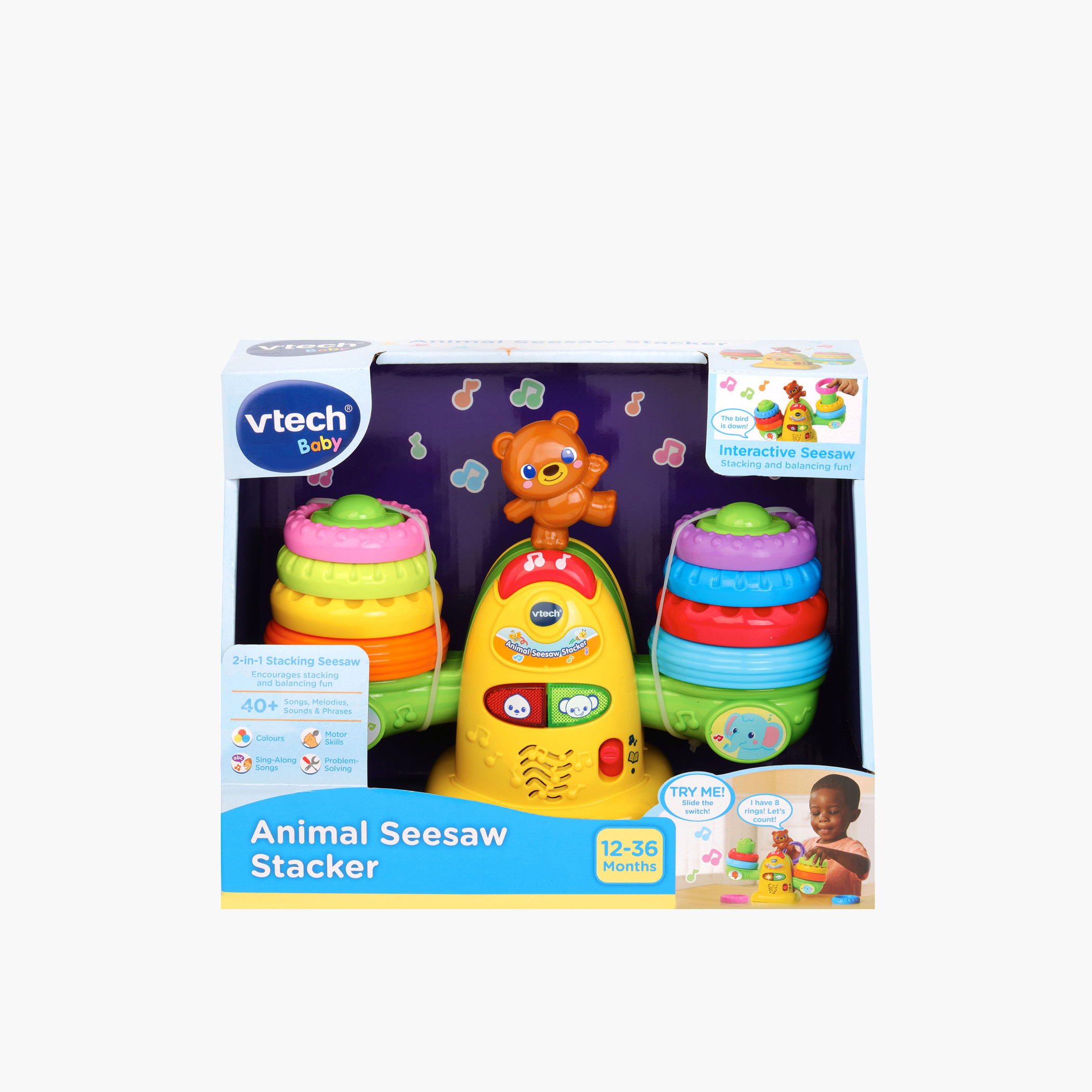 VTech Animal Seesaw Stacker Toy-toys-babyandtoddlertoys-stackingandnestingtoys-image-1