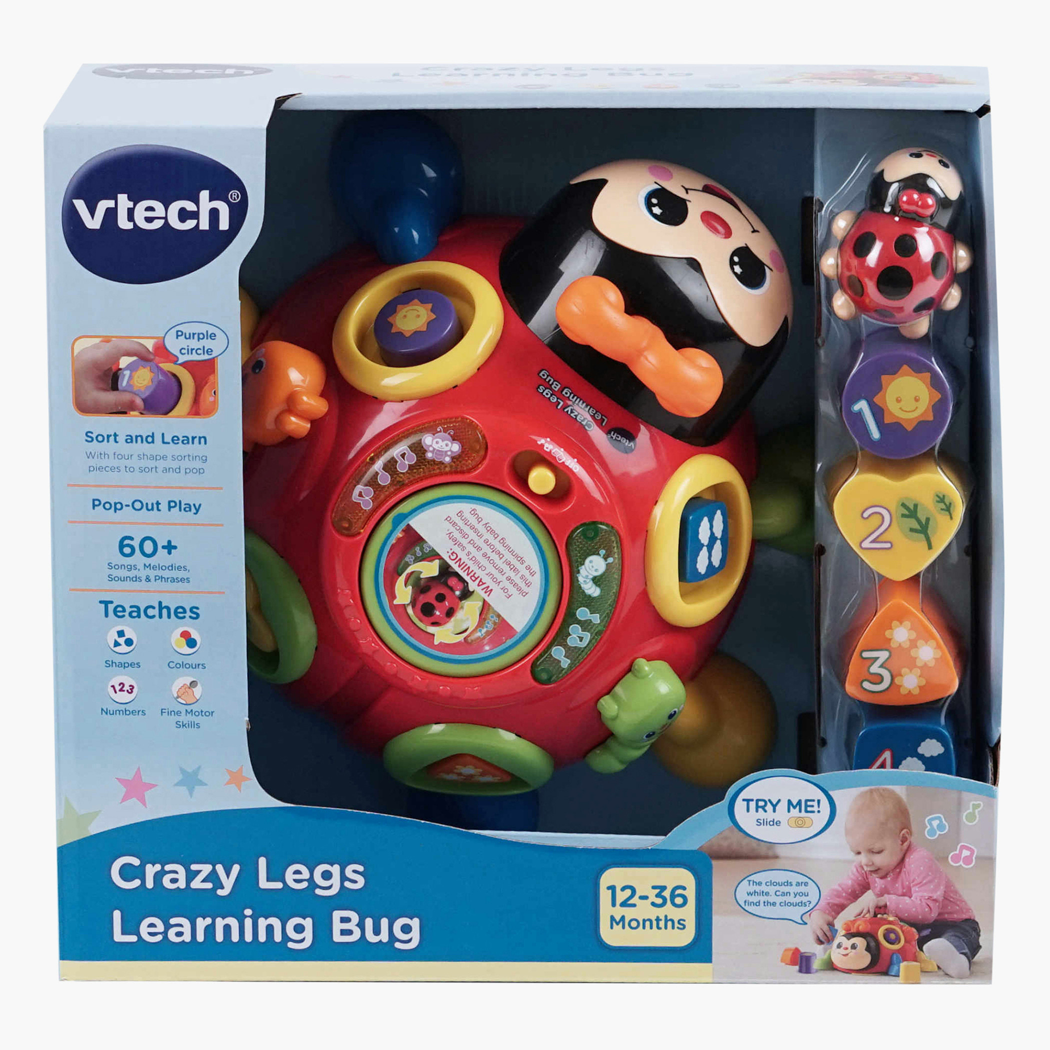 V-Tech Crazy Legs Learning Bug Playset-toys-babyandtoddlertoys-learningtoys-image-1