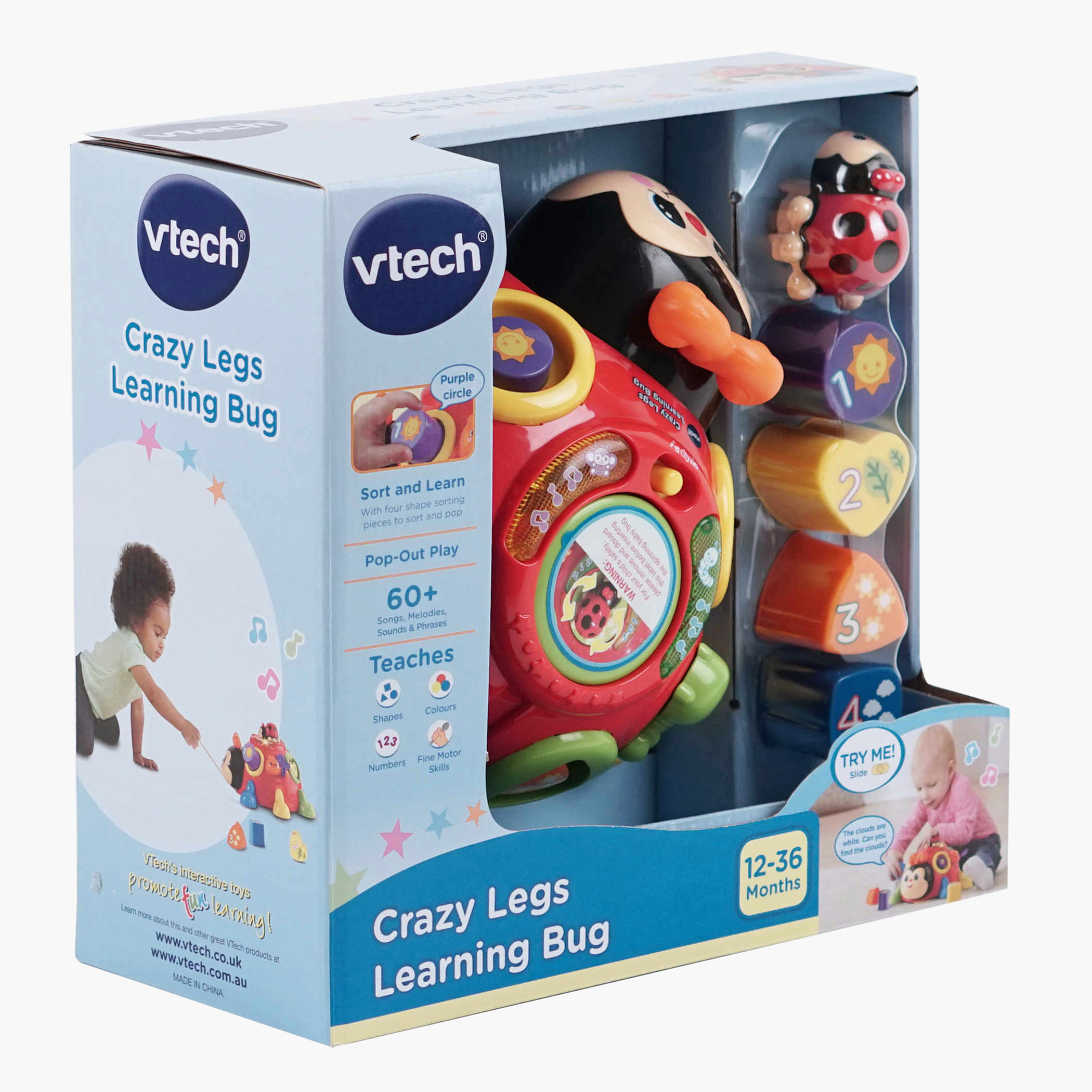 V-Tech Crazy Legs Learning Bug Playset-toys-babyandtoddlertoys-learningtoys-image-2